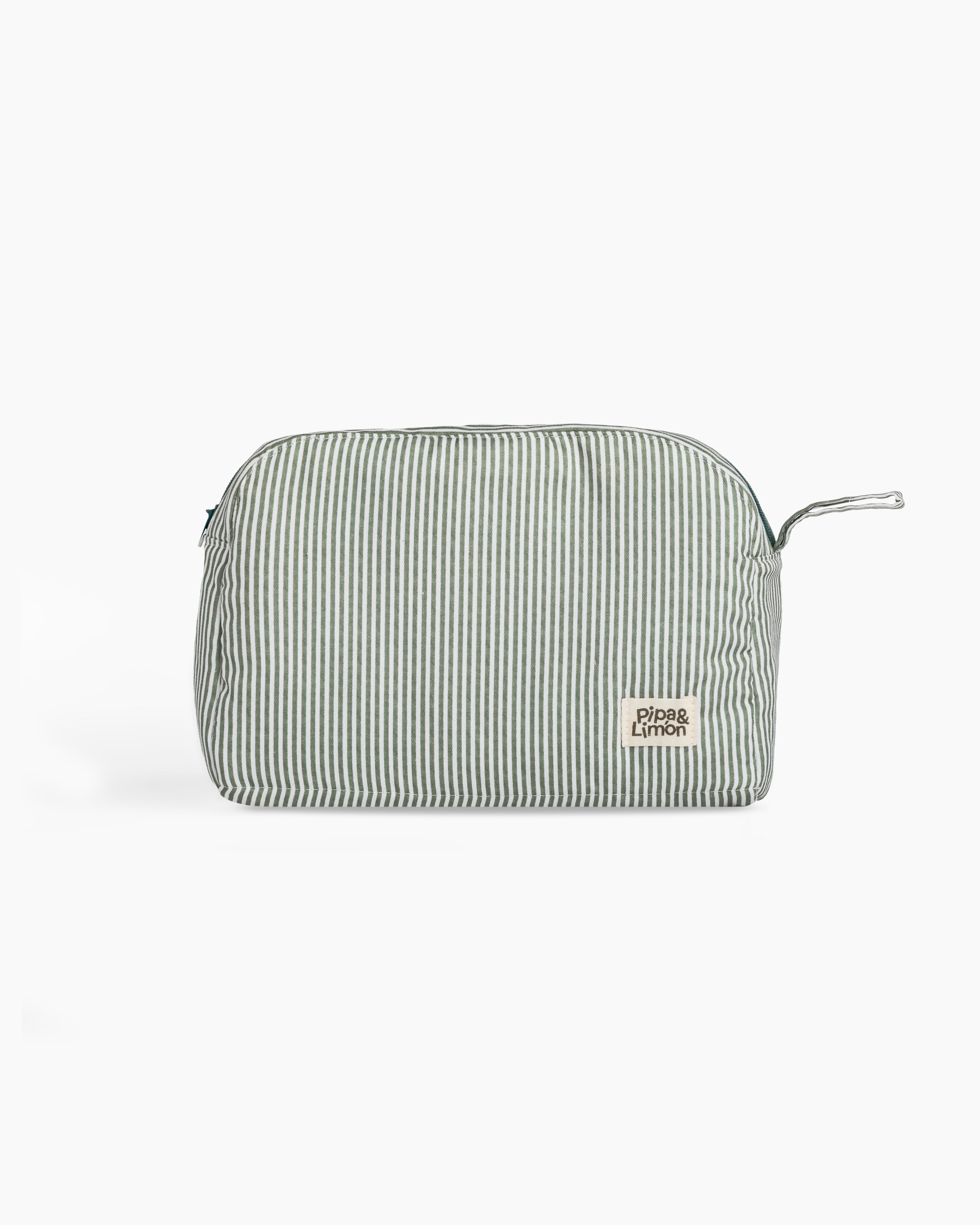 Neceser DARK GREEN STRIPES