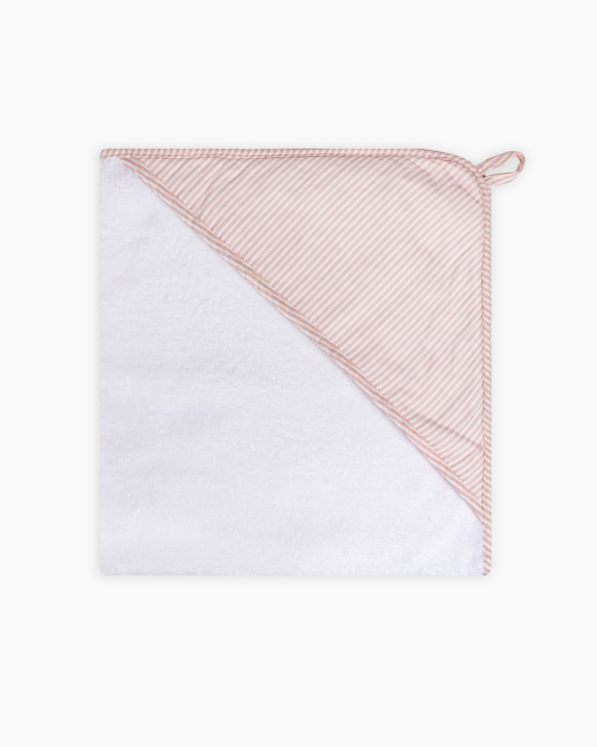 Capa de Baño Bebé PETAL PINK STRIPES