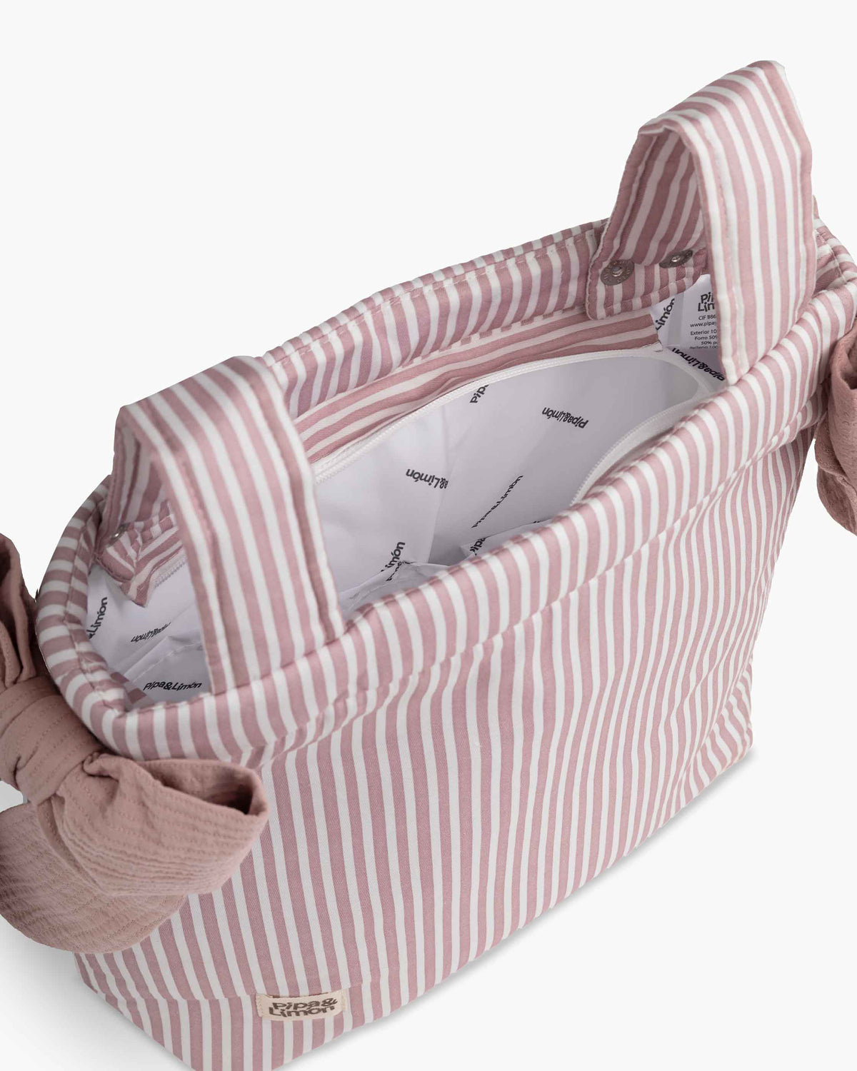 Bolsa Panera MAUVE STRIPES