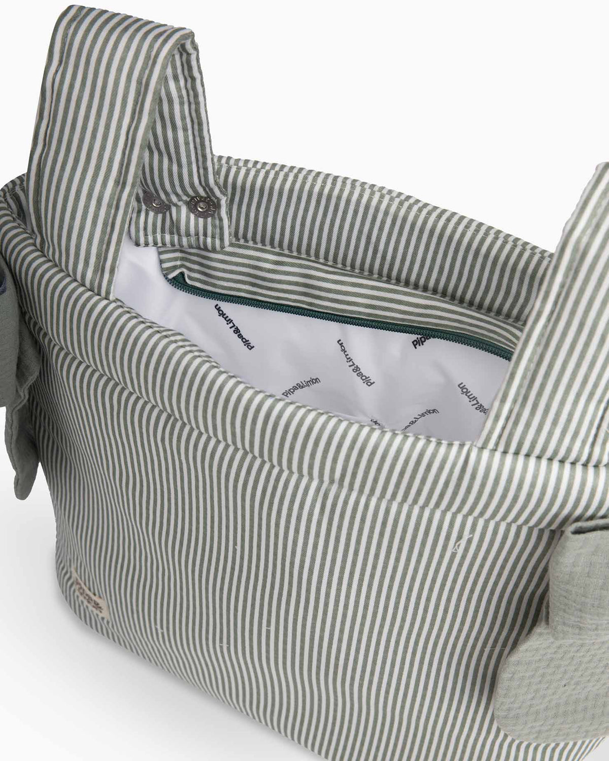 Bolsa Panera DARK GREEN STRIPES