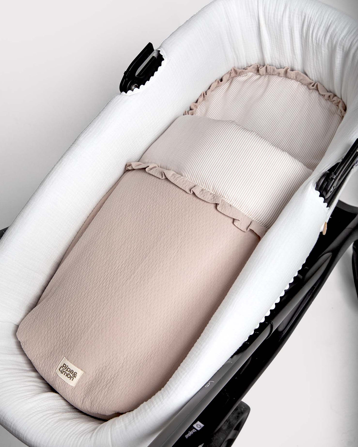 Saco invierno TAUPE STRIPES