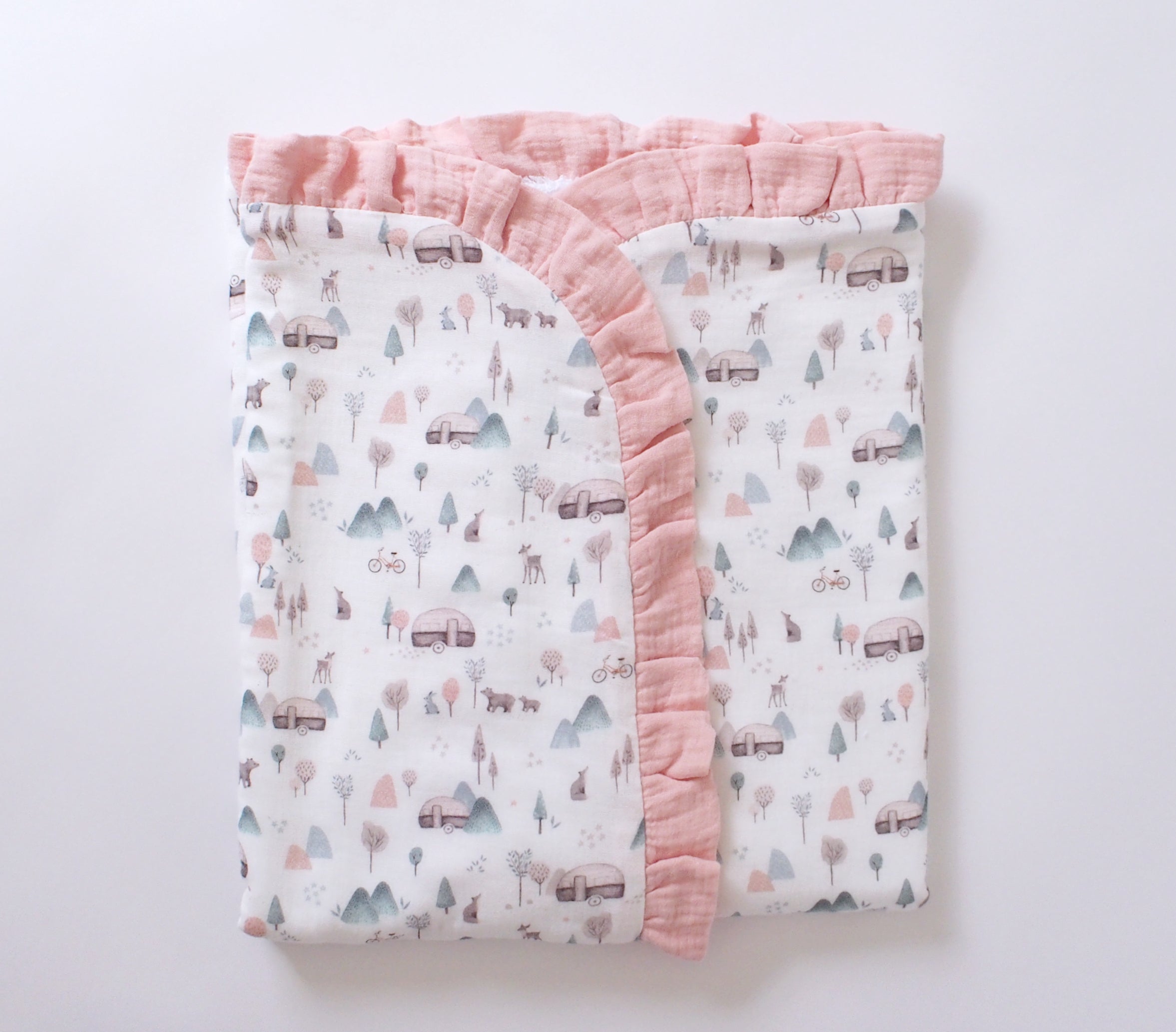 Arrullo rizo FOREST rosa