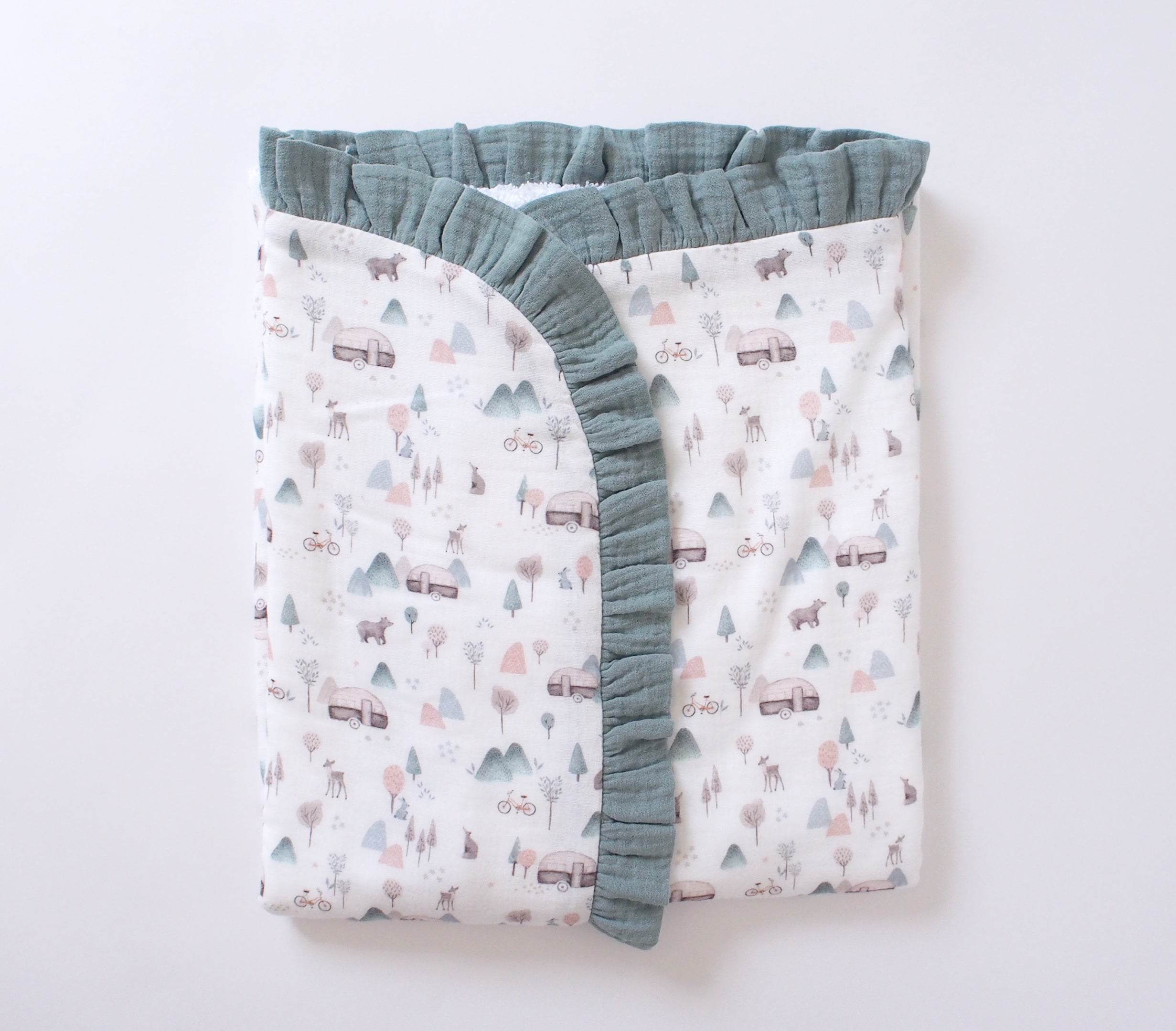 Arrullo rizo FOREST verde