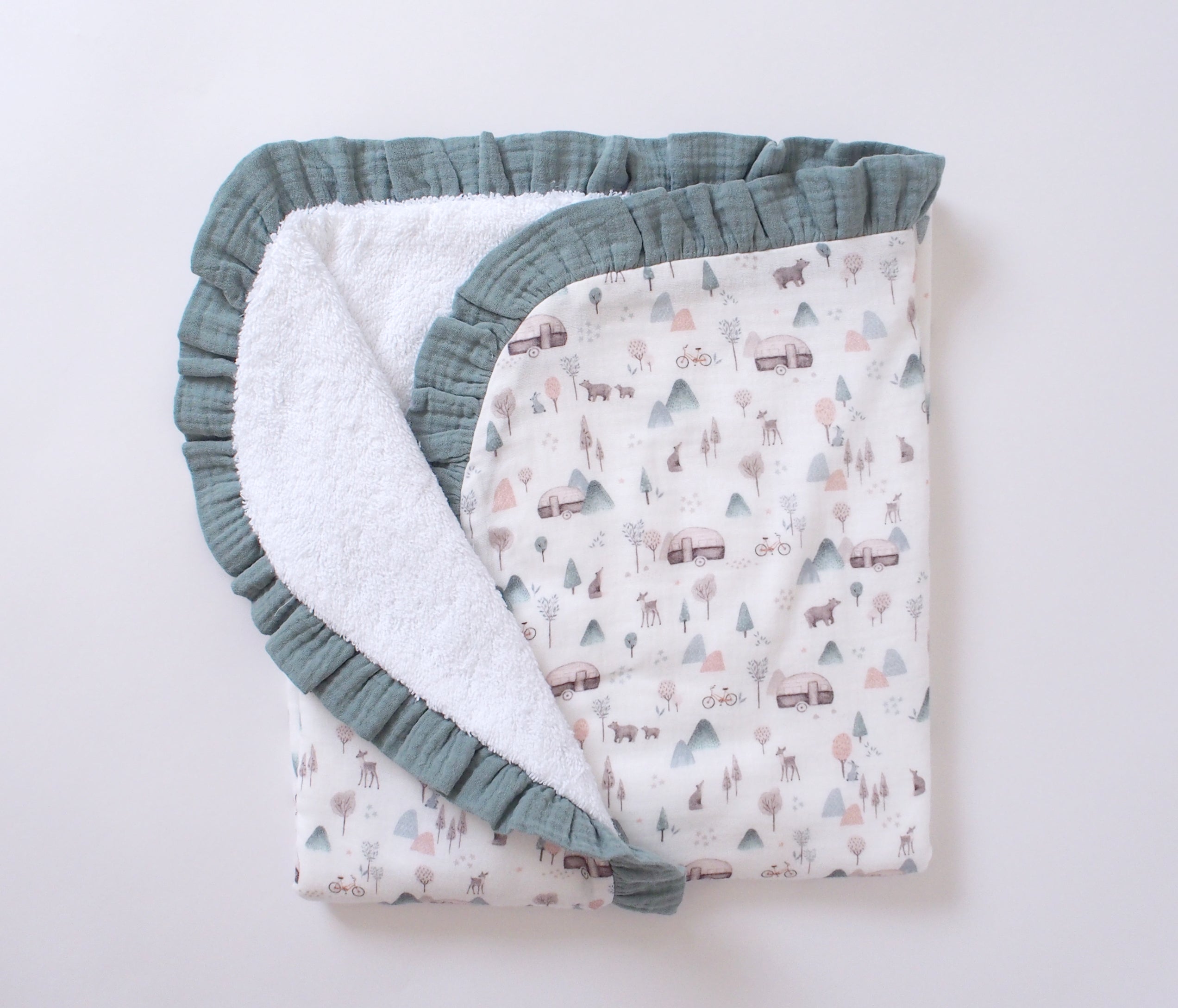 Arrullo rizo FOREST verde