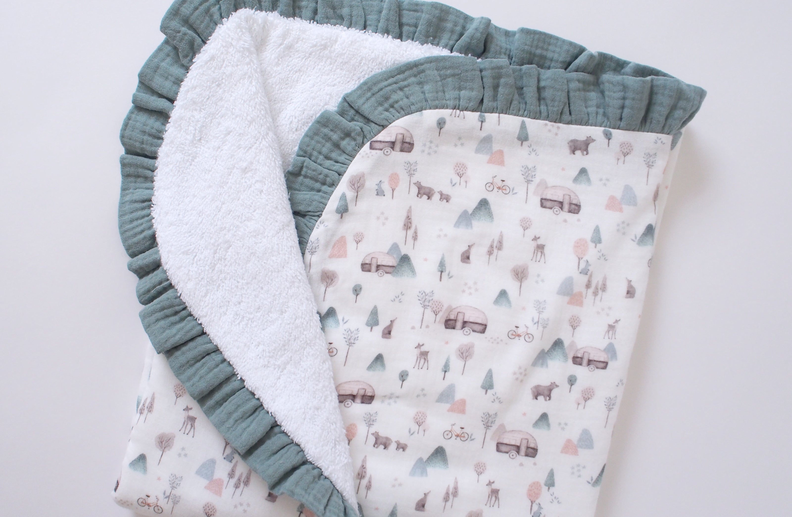 Arrullo rizo FOREST verde