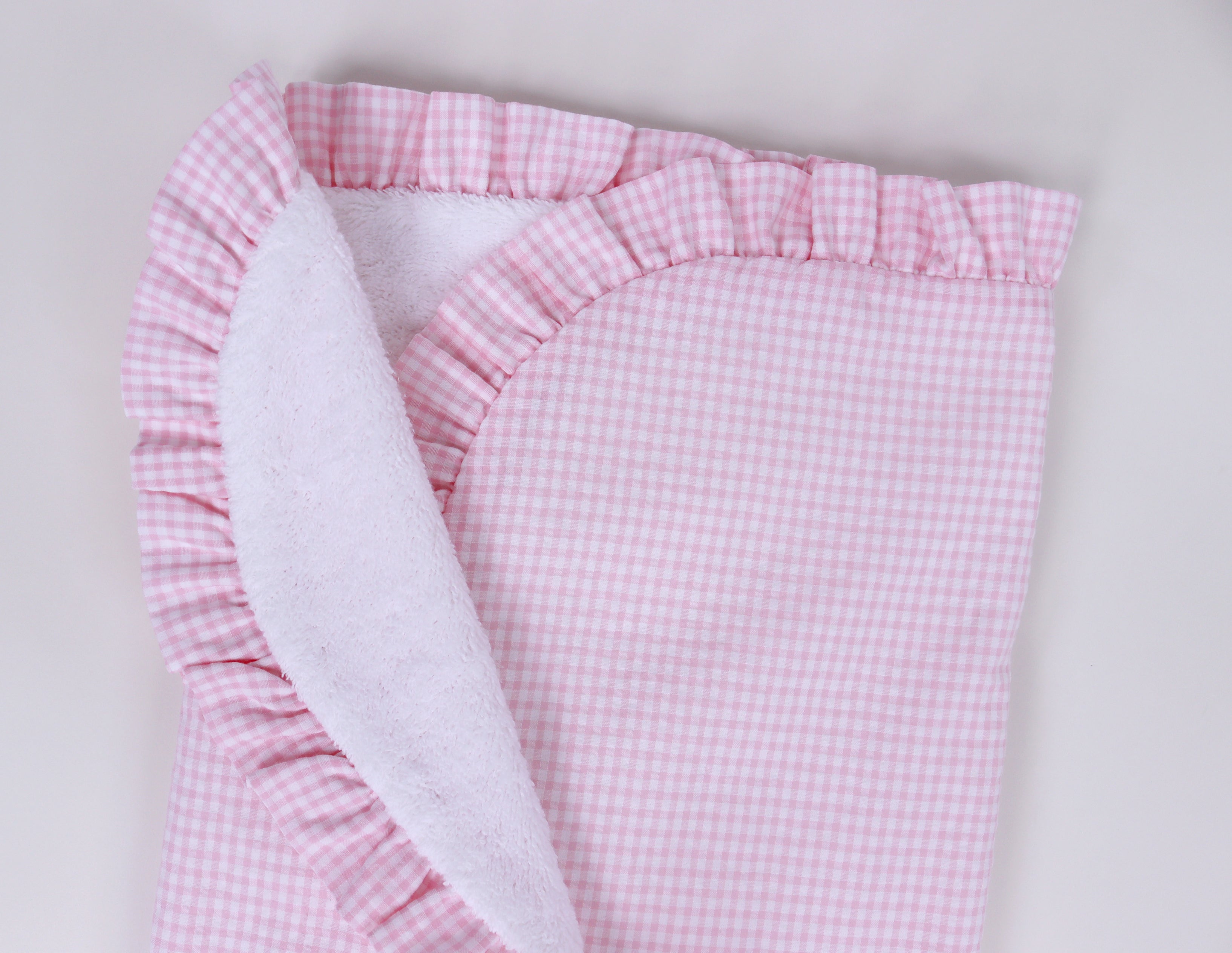 Arrullo rizo MINI VICHY ROSA