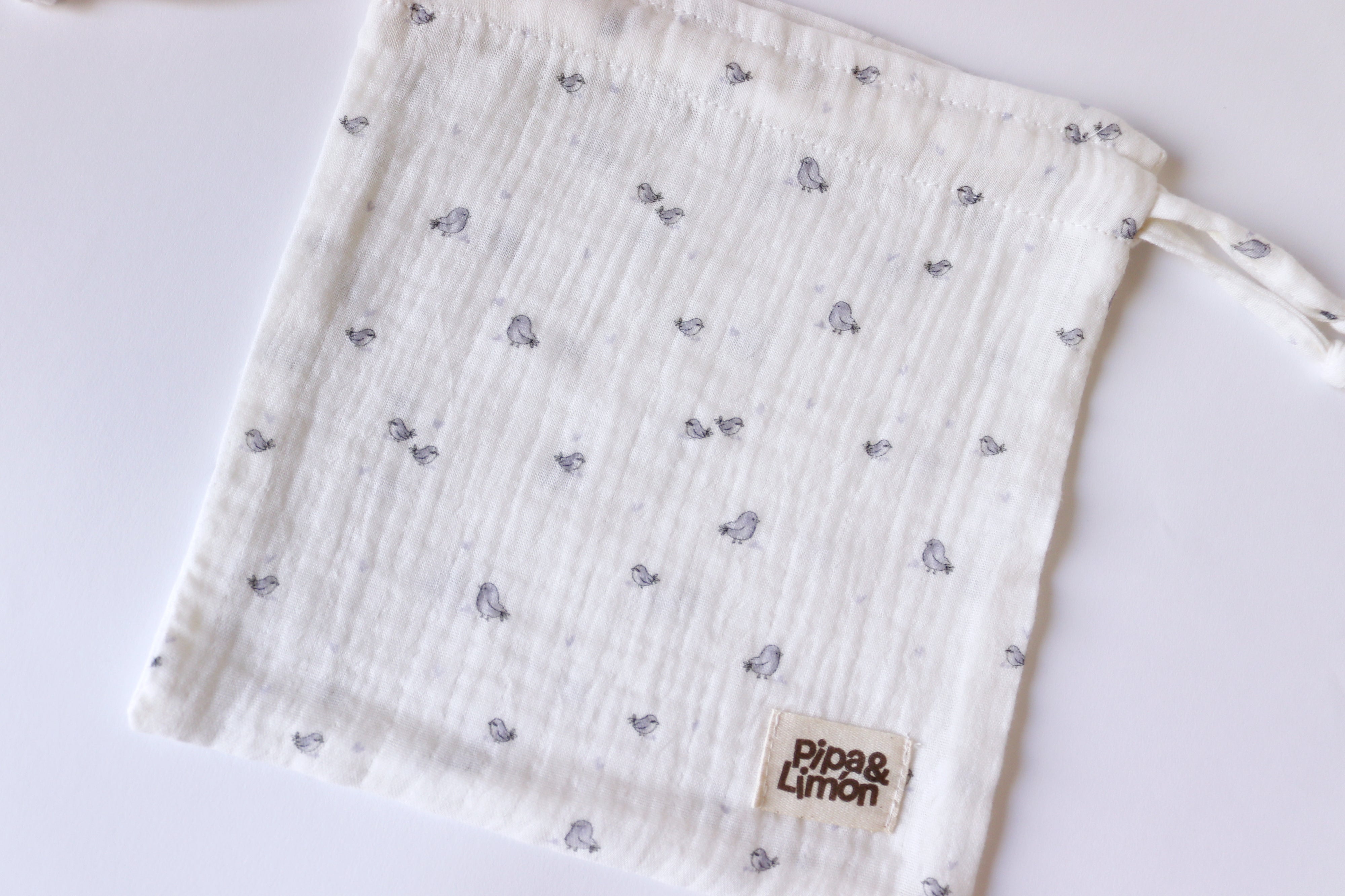 Bolsita muda BIRDS azul