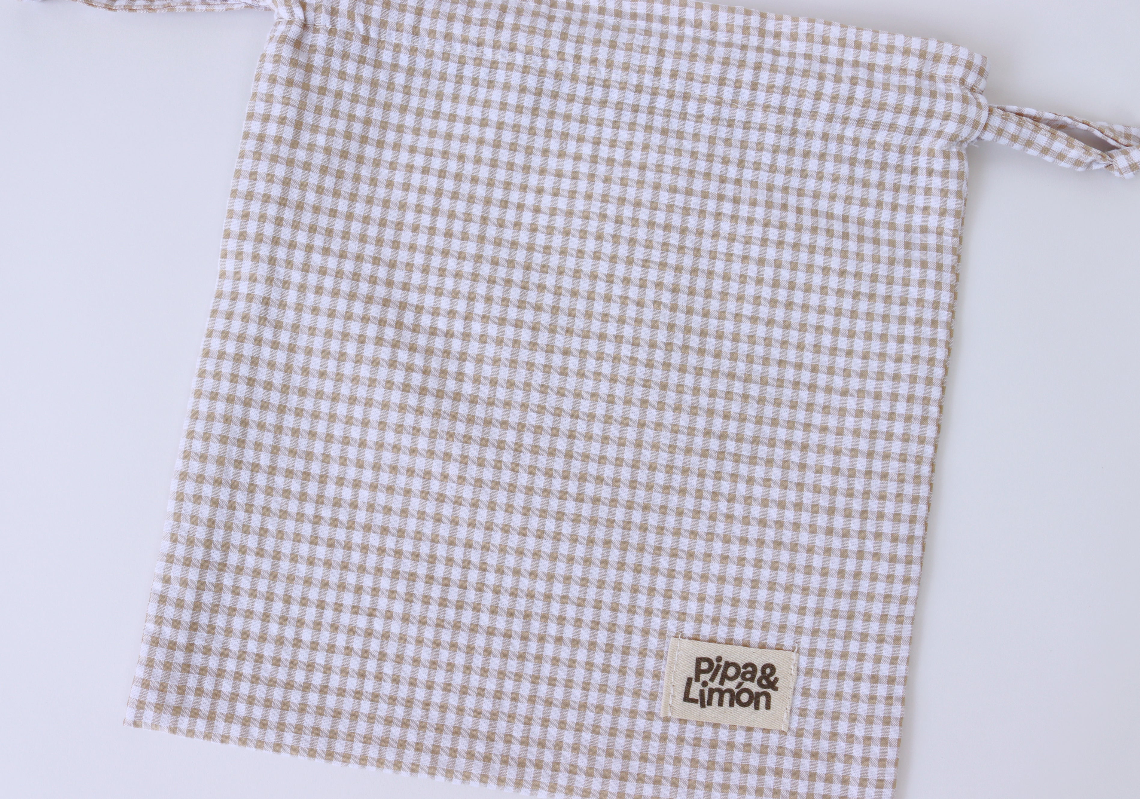 Bolsita muda MINI VICHY BEIGE