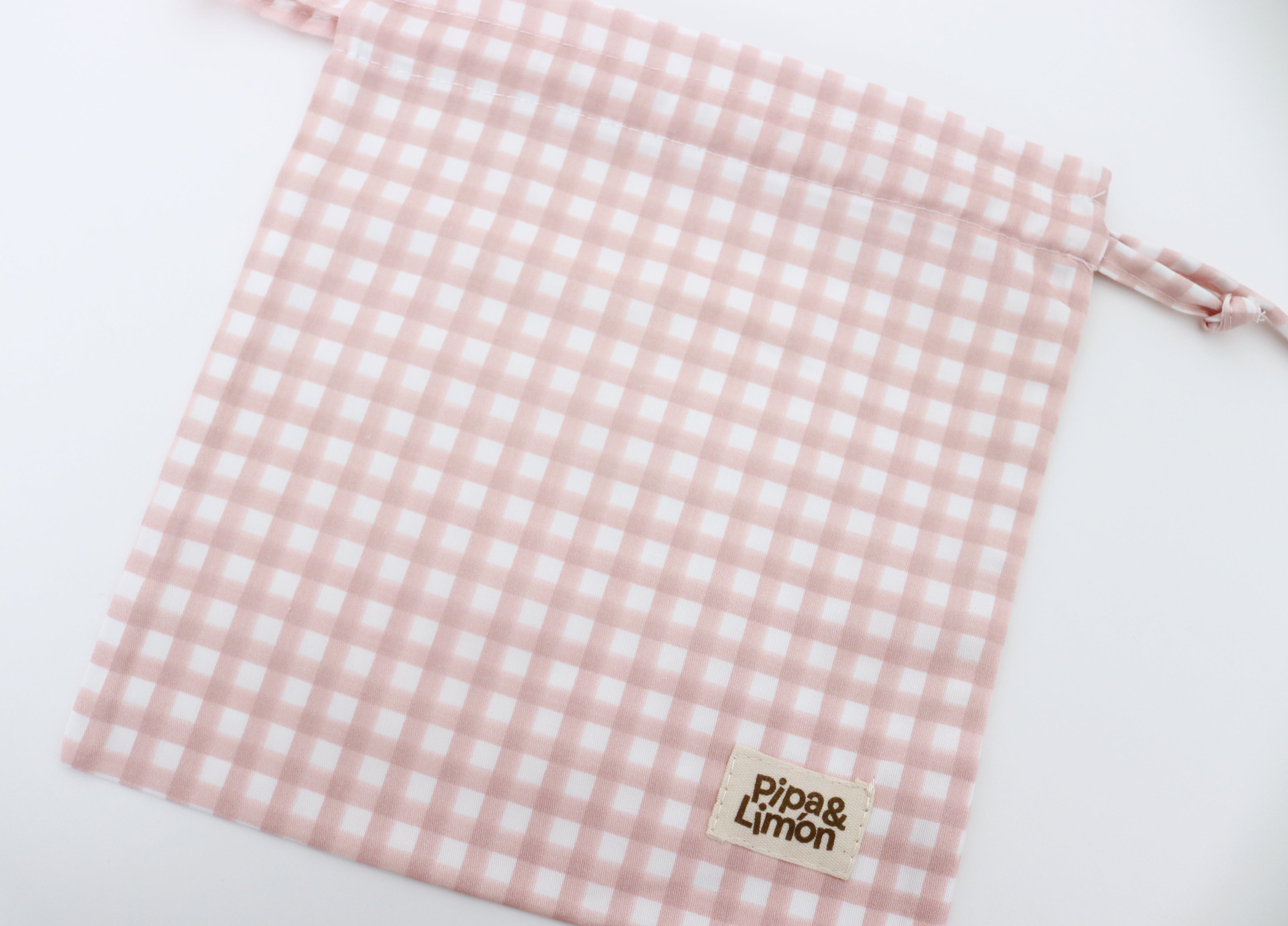 Bolsita de muda VICHY ROSA PETAL