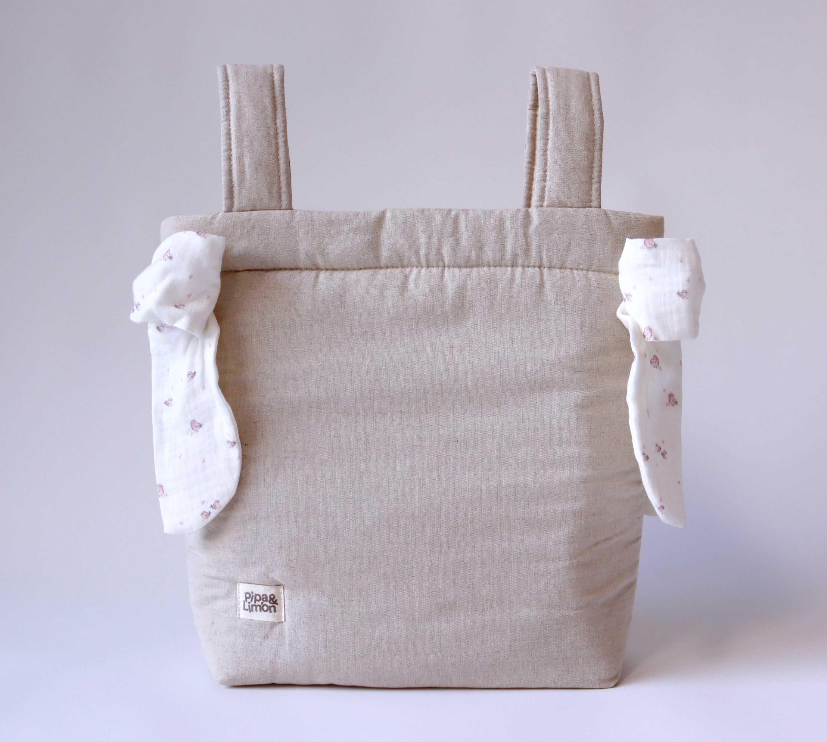 Bolsa panera BIRDS rosa