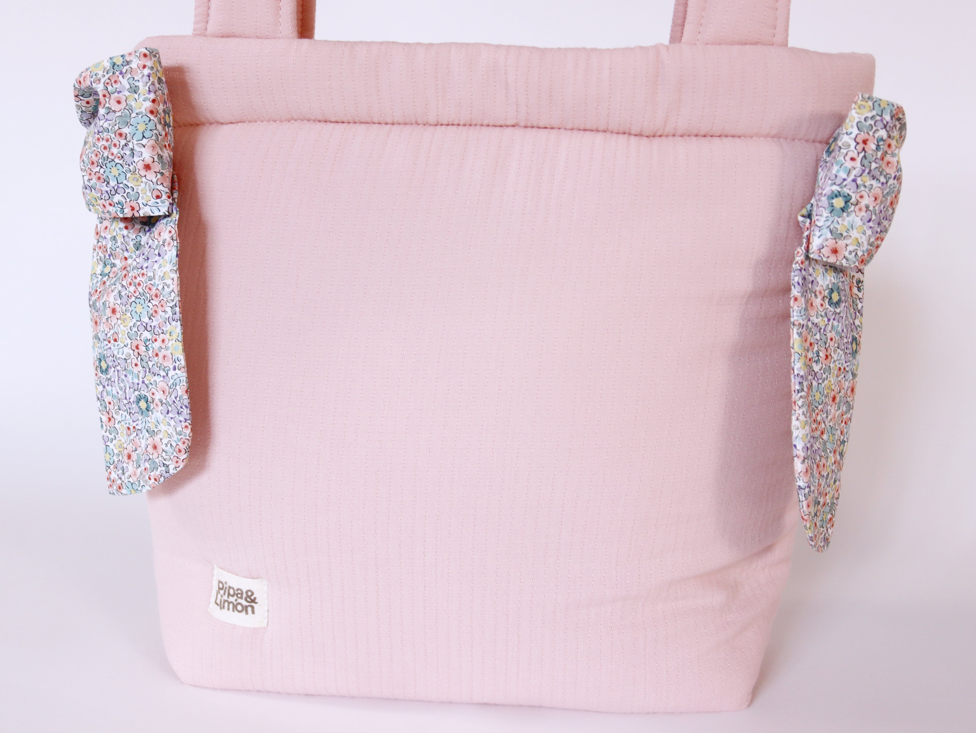 Bolsa panera ISABELLA rosa petal