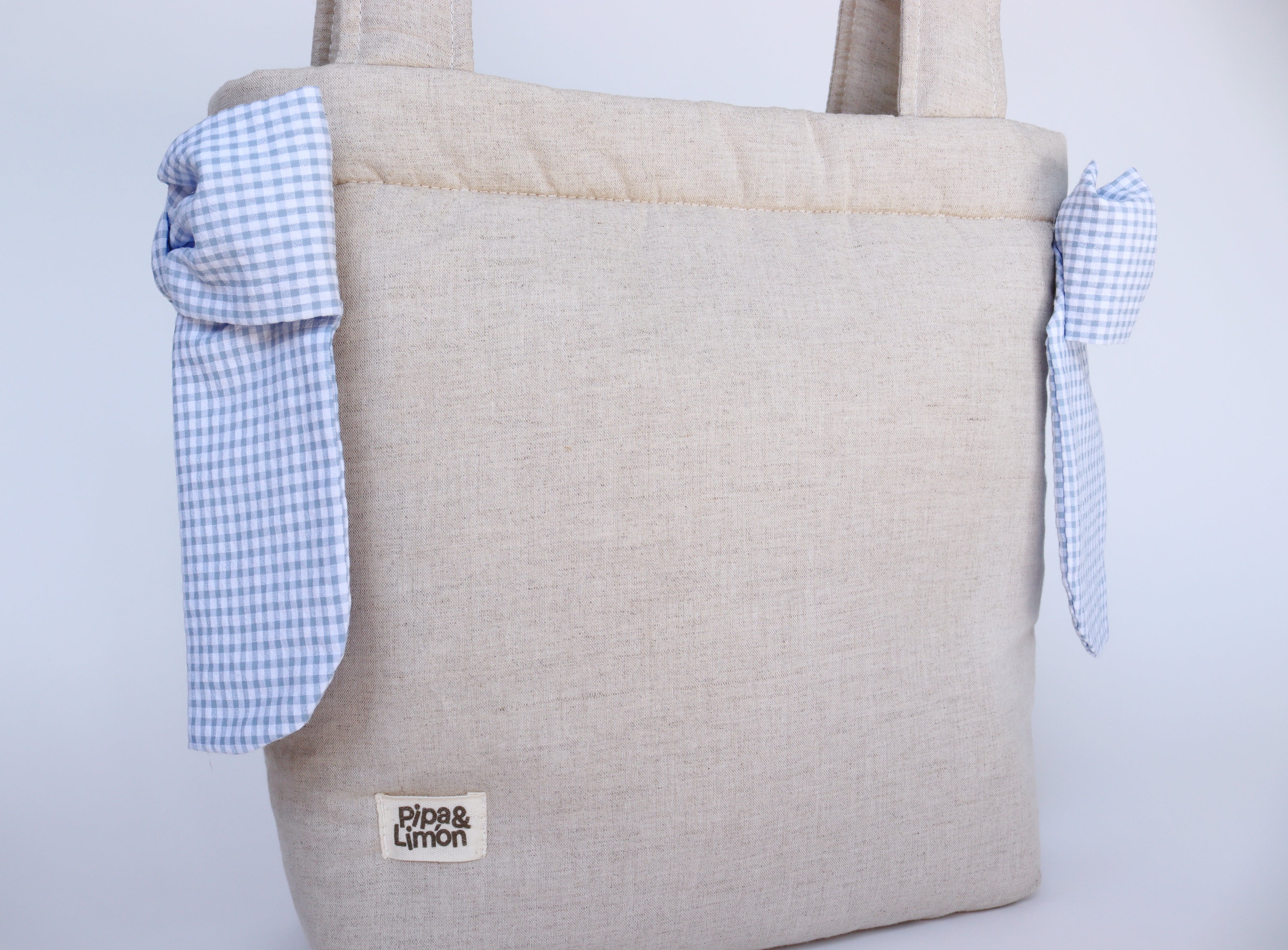 Bolsa panera IAN lino beige