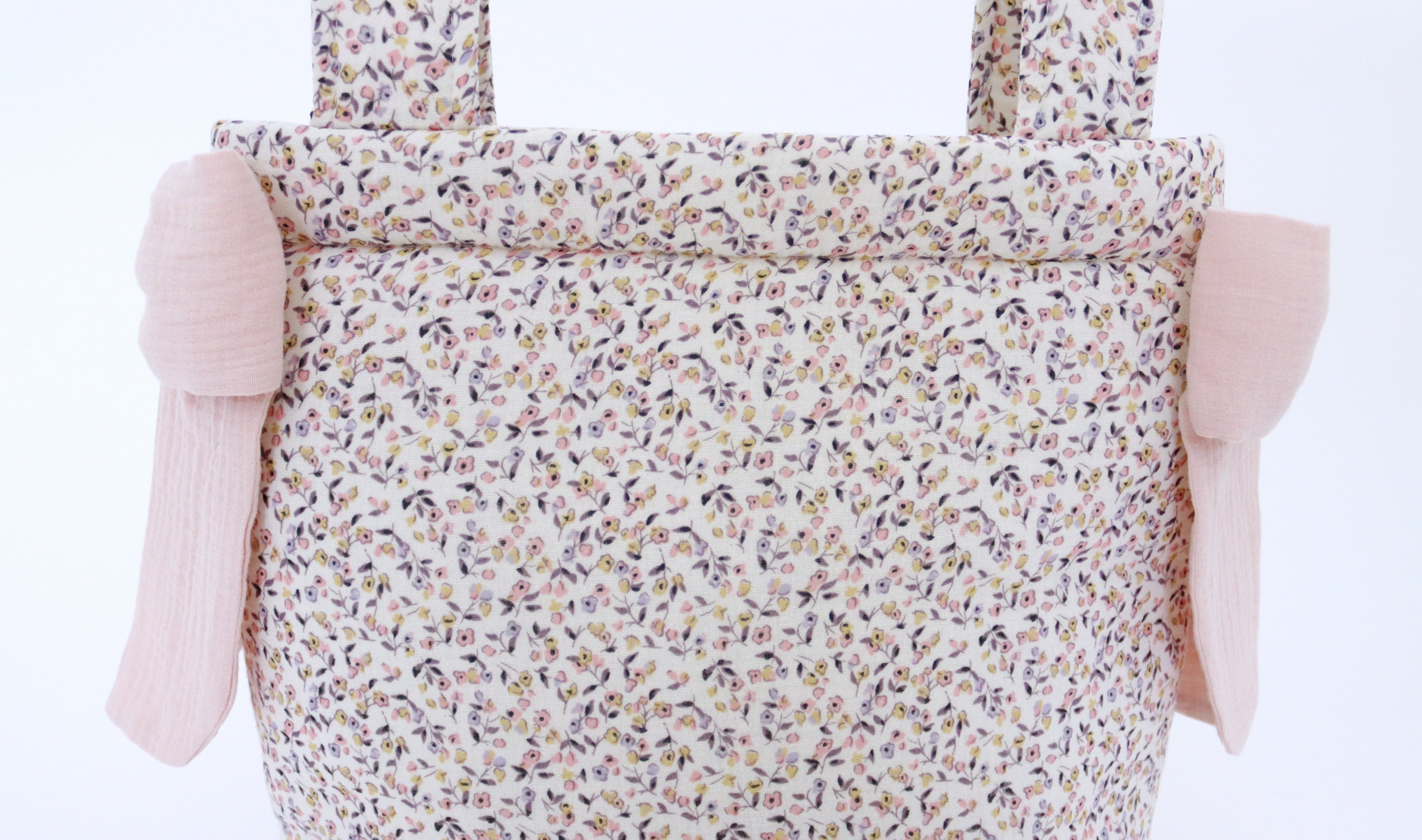 Bolsa panera NINA lazos rosa