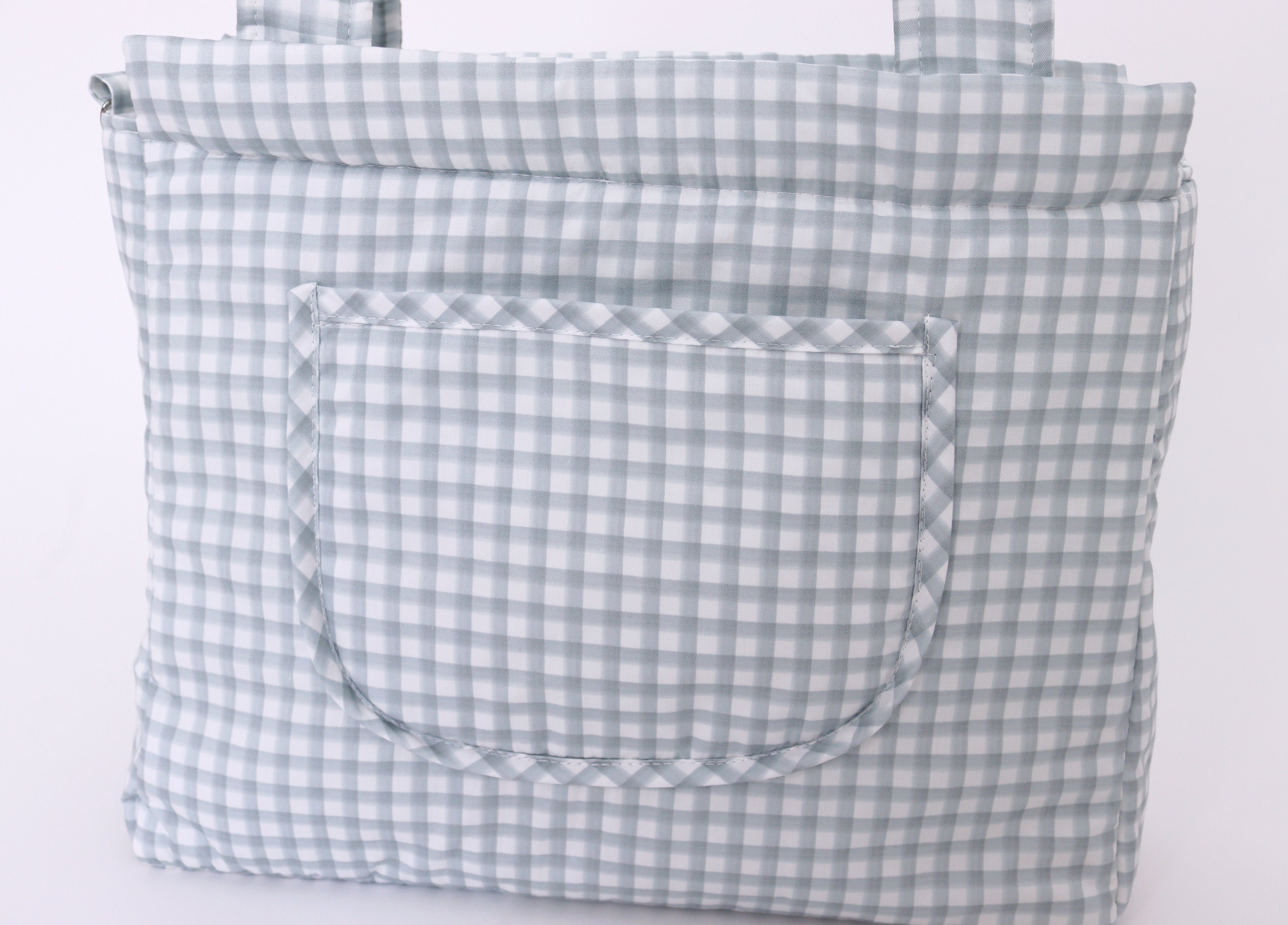 Bolsa panera VICHY WASABI bolsillo