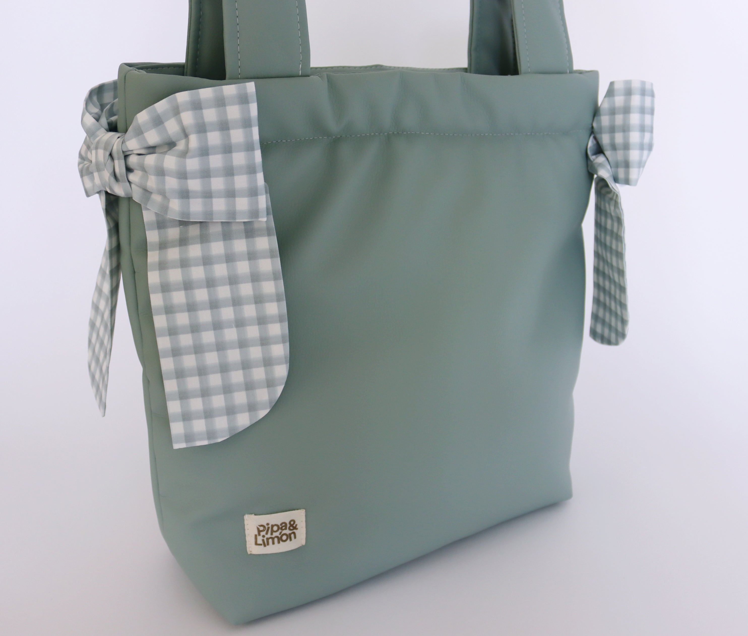 Bolsa panera VICHY WASABI polipiel