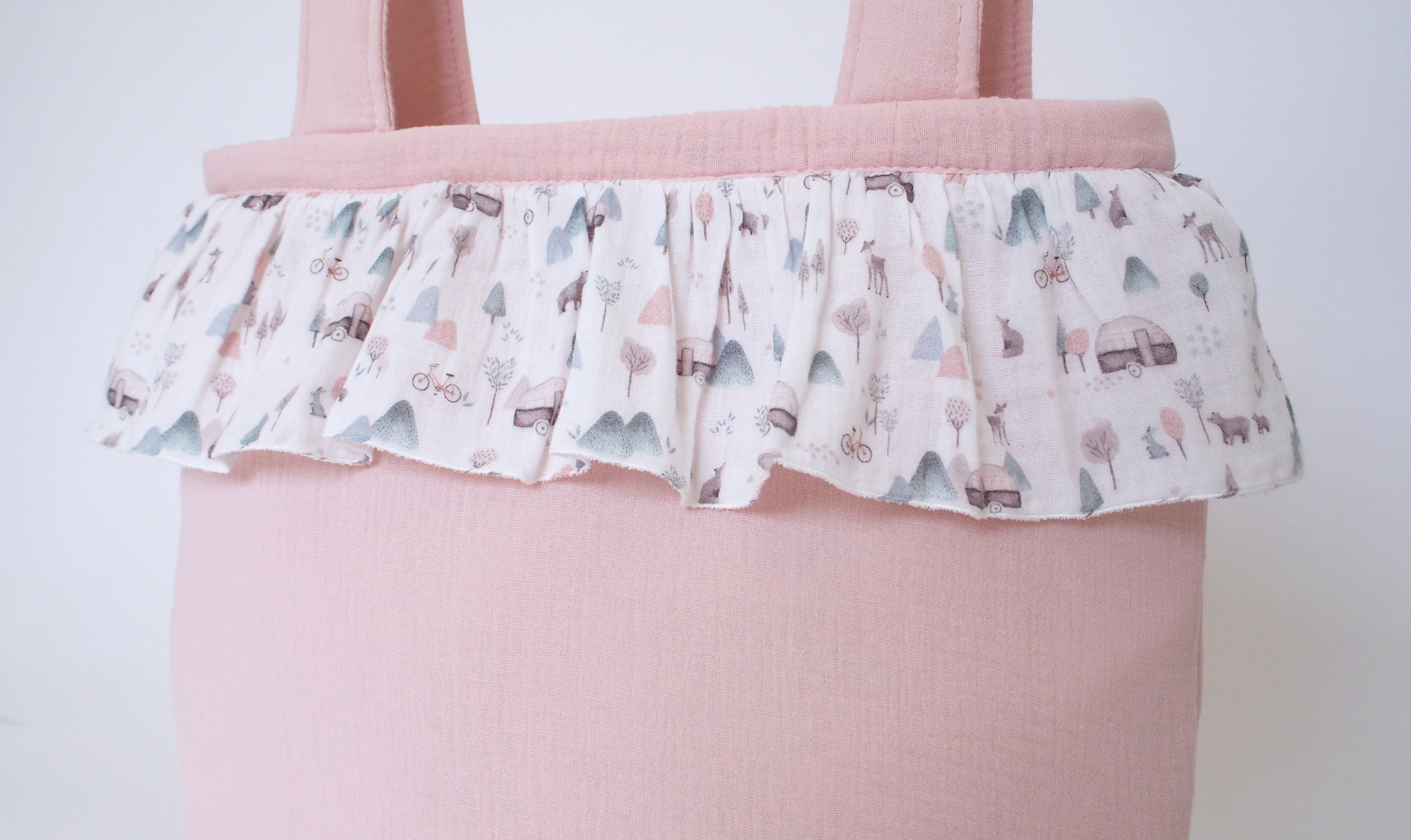 Bolsa bombonera FOREST rosa