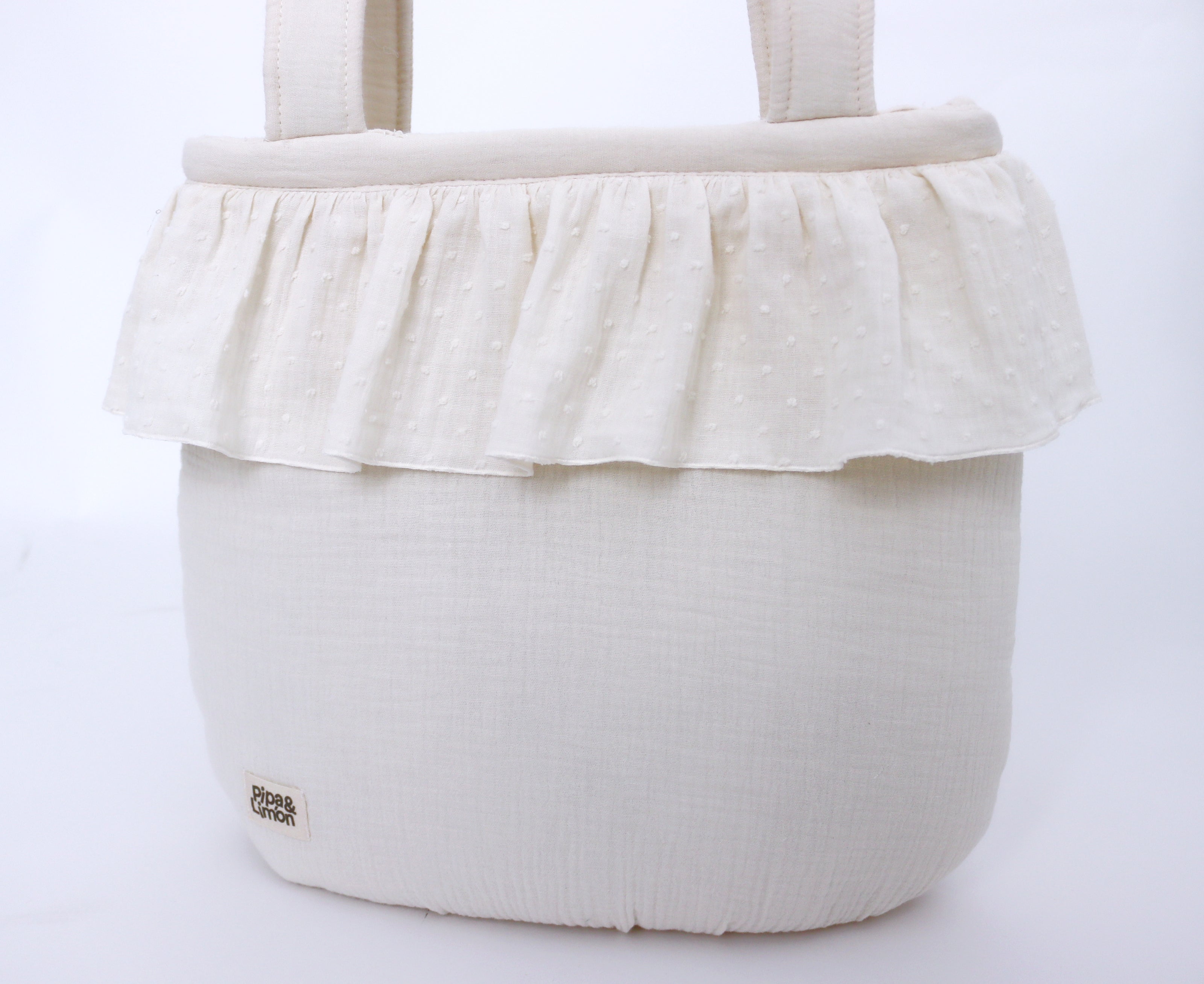 Bolsa bombonera PLUMETI BEIGE