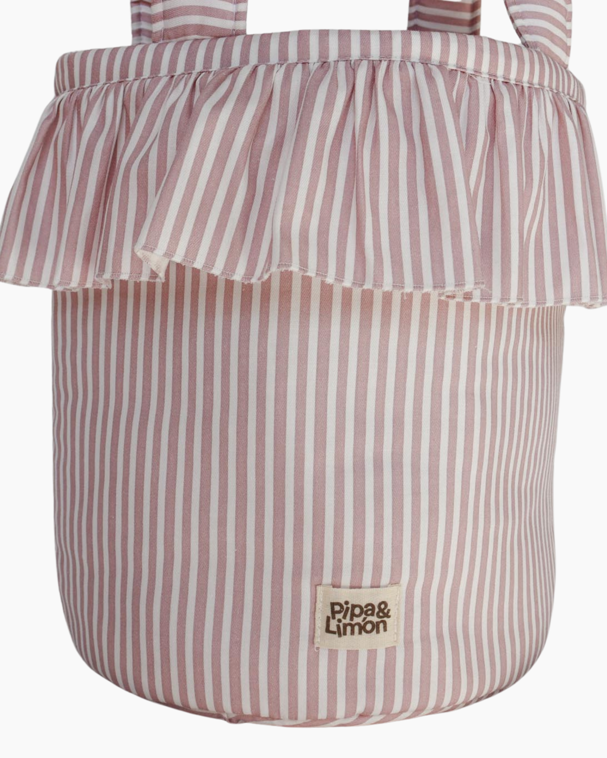 Bucket bag MAUVE STRIPE