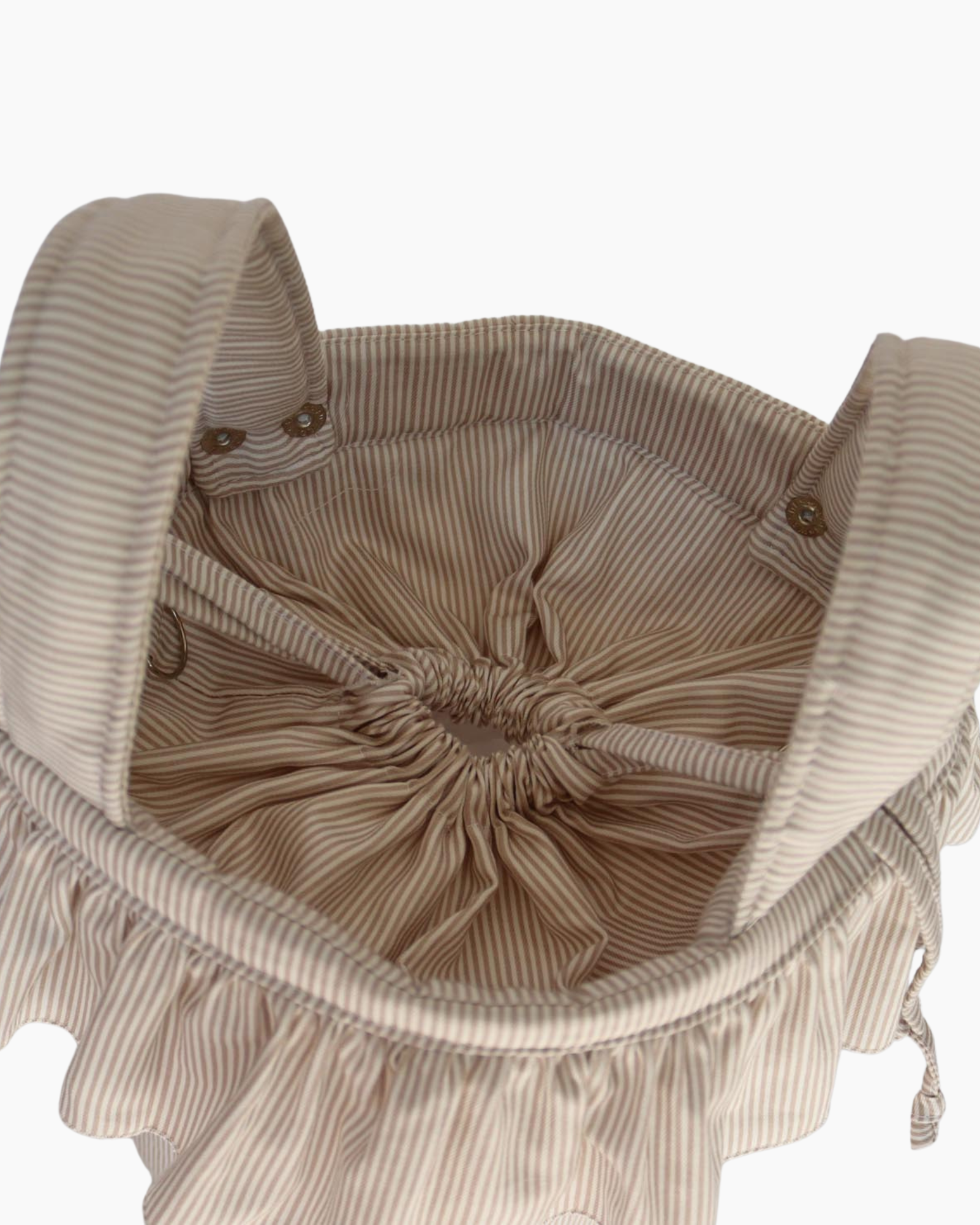 Bucket bag TAUPE STRIPES