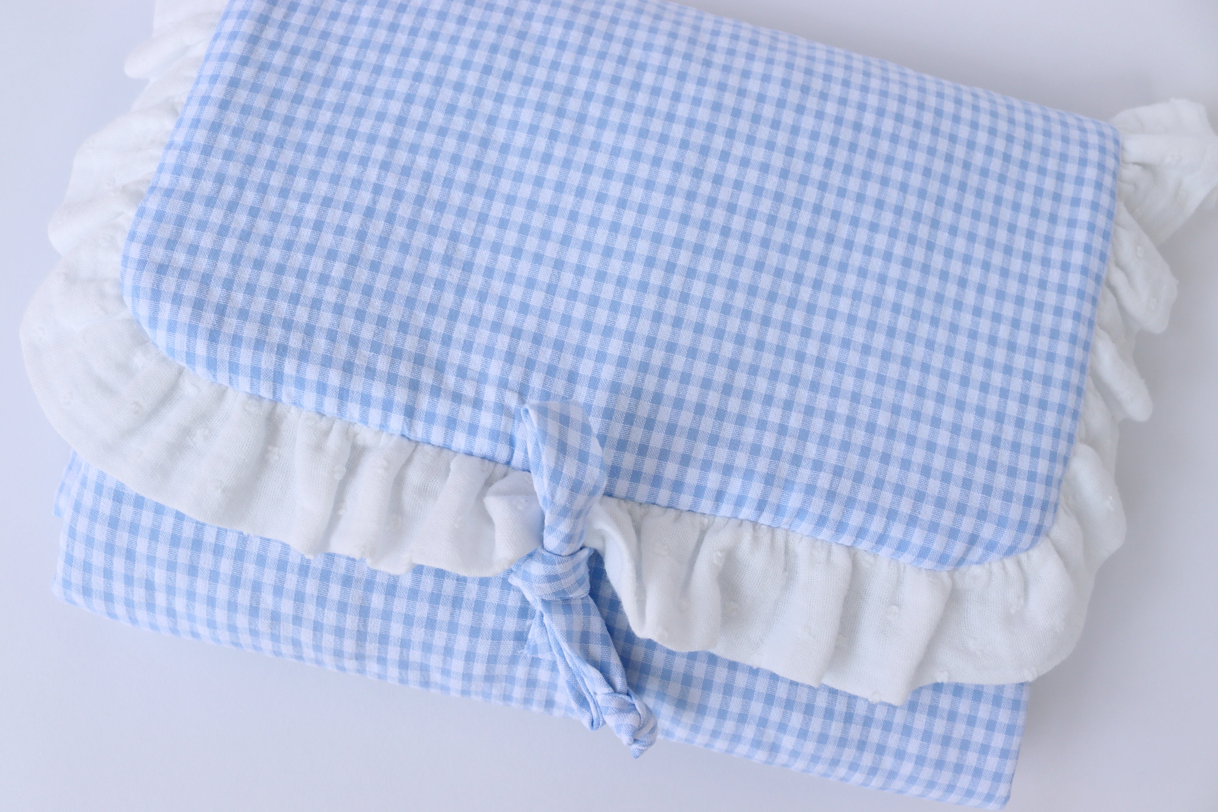 Cambiador MINI VICHY AZUL