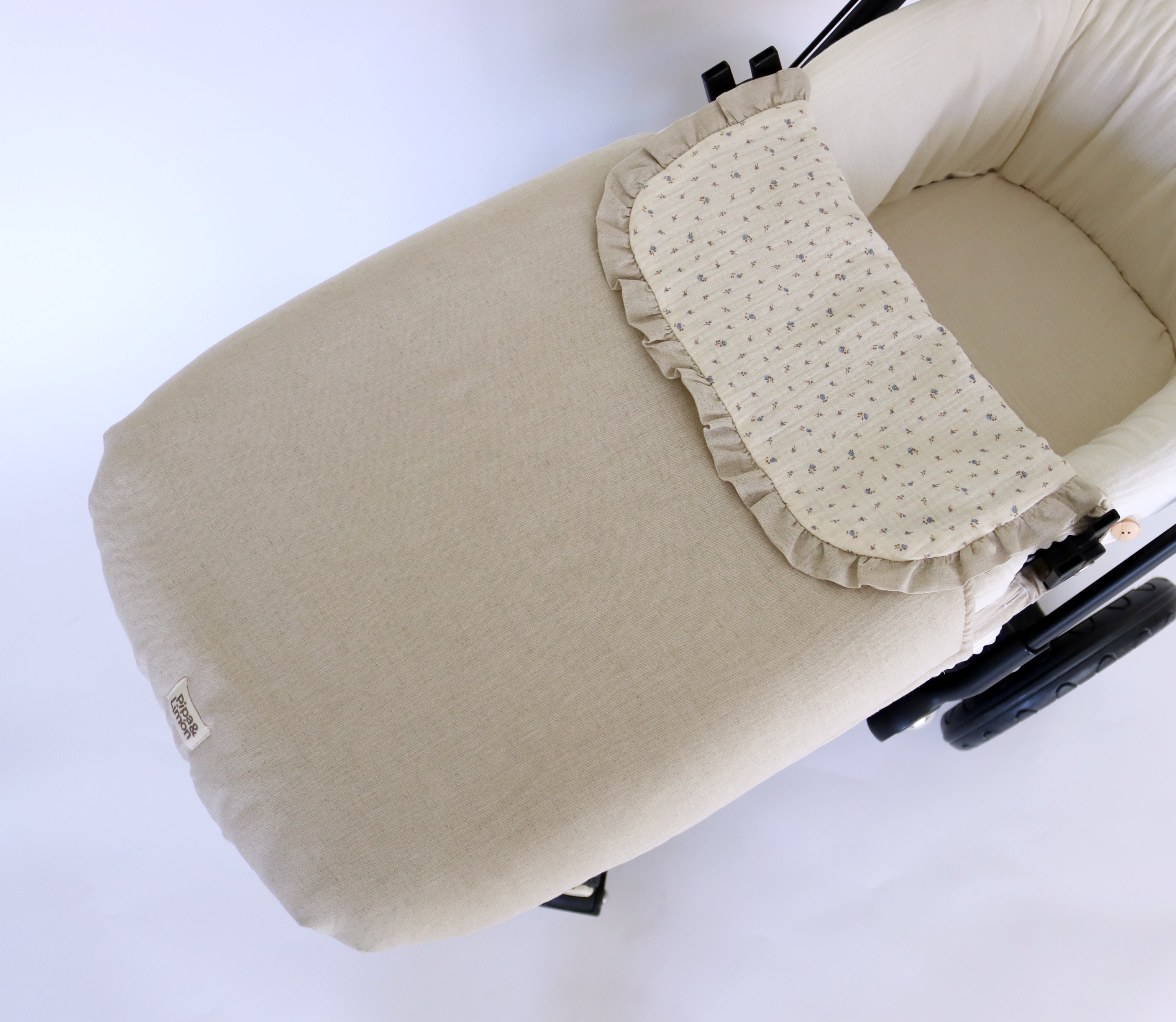 Colcha LEO lino beige