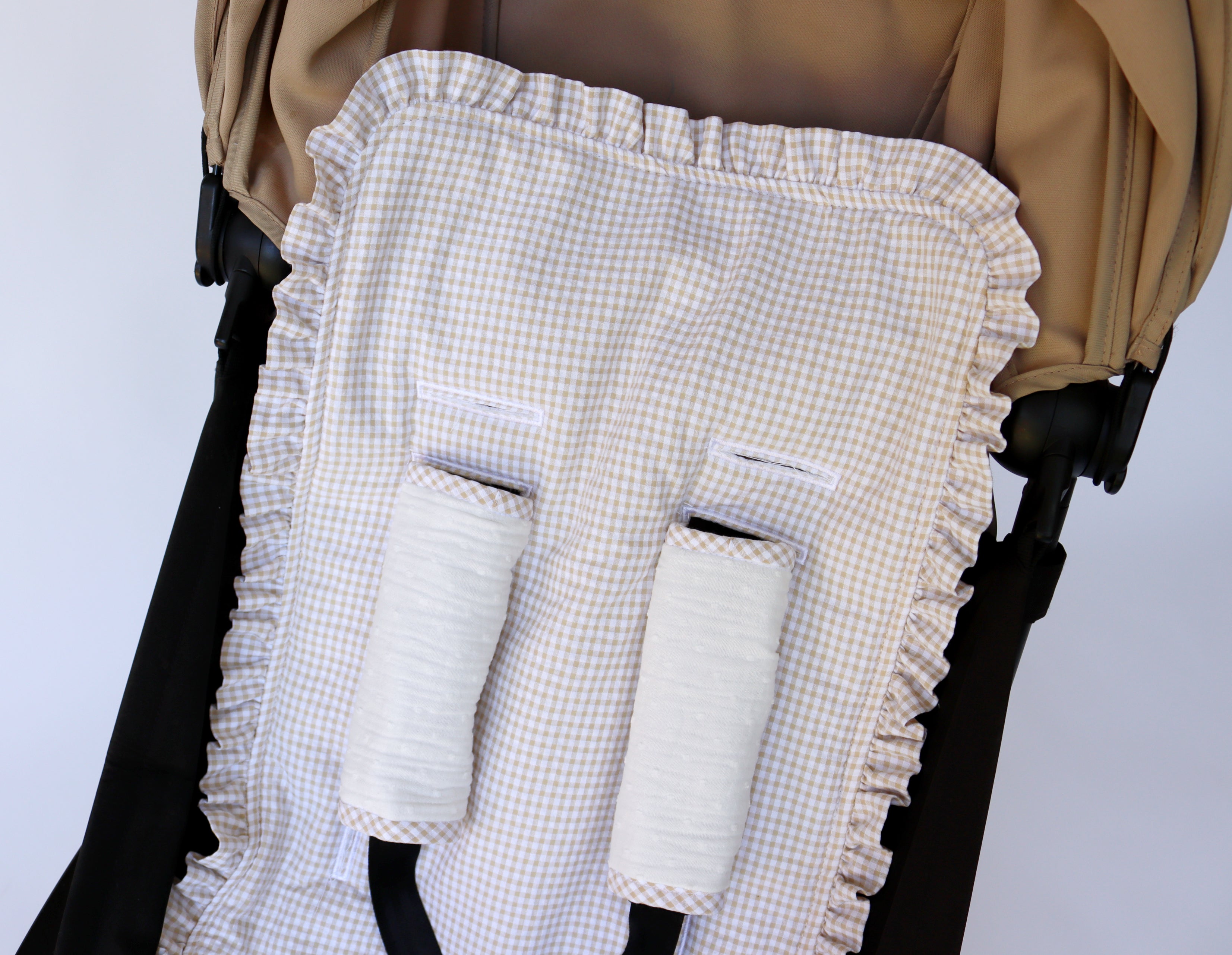 Colchoneta silla ligera MINI VICHY BEIGE
