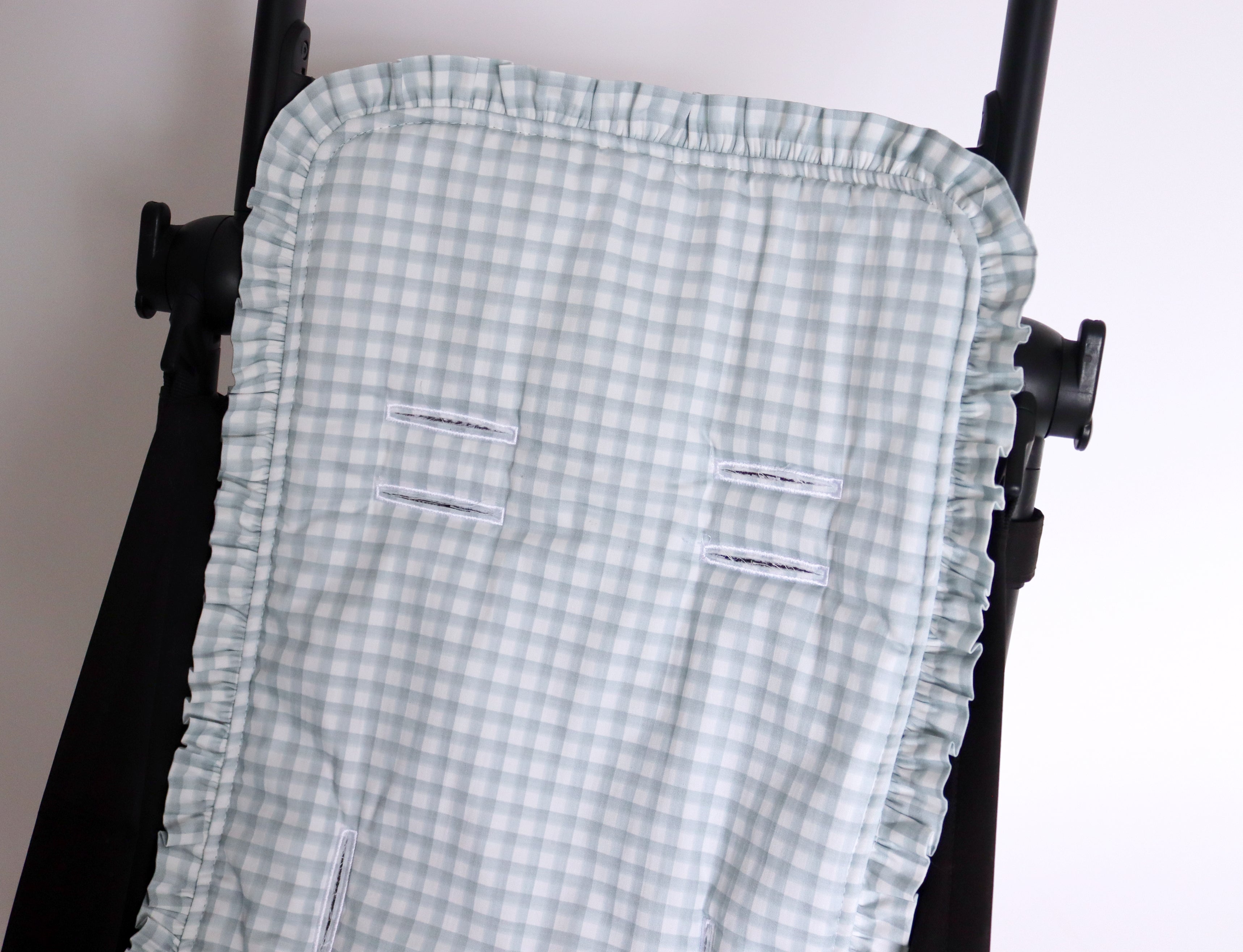 Colchoneta silla ligera VICHY WASABI volante