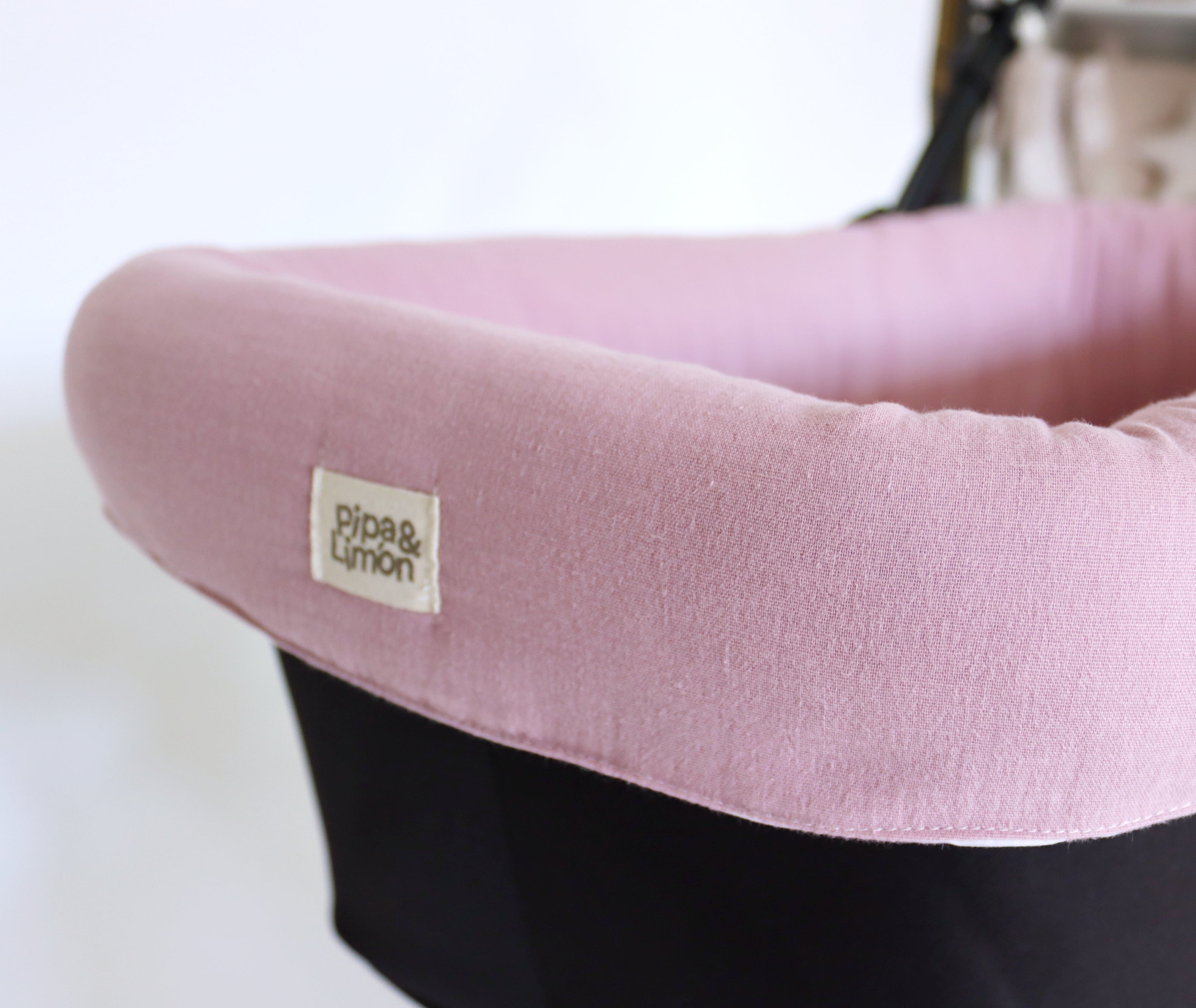 Funda cubrecapazo bambula ROSA EMPOLVADO