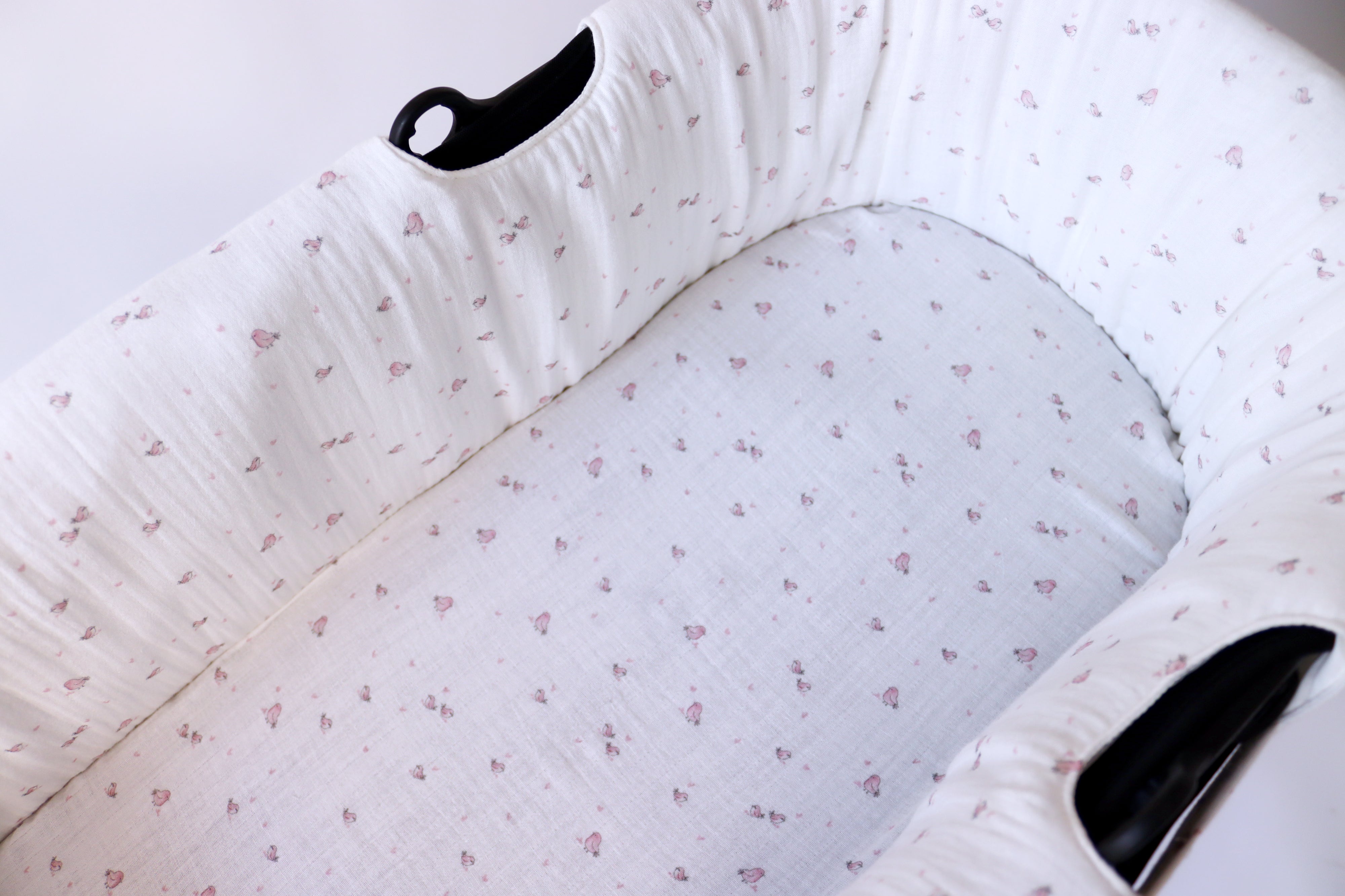 Funda cubrecapazo BIRDS rosa