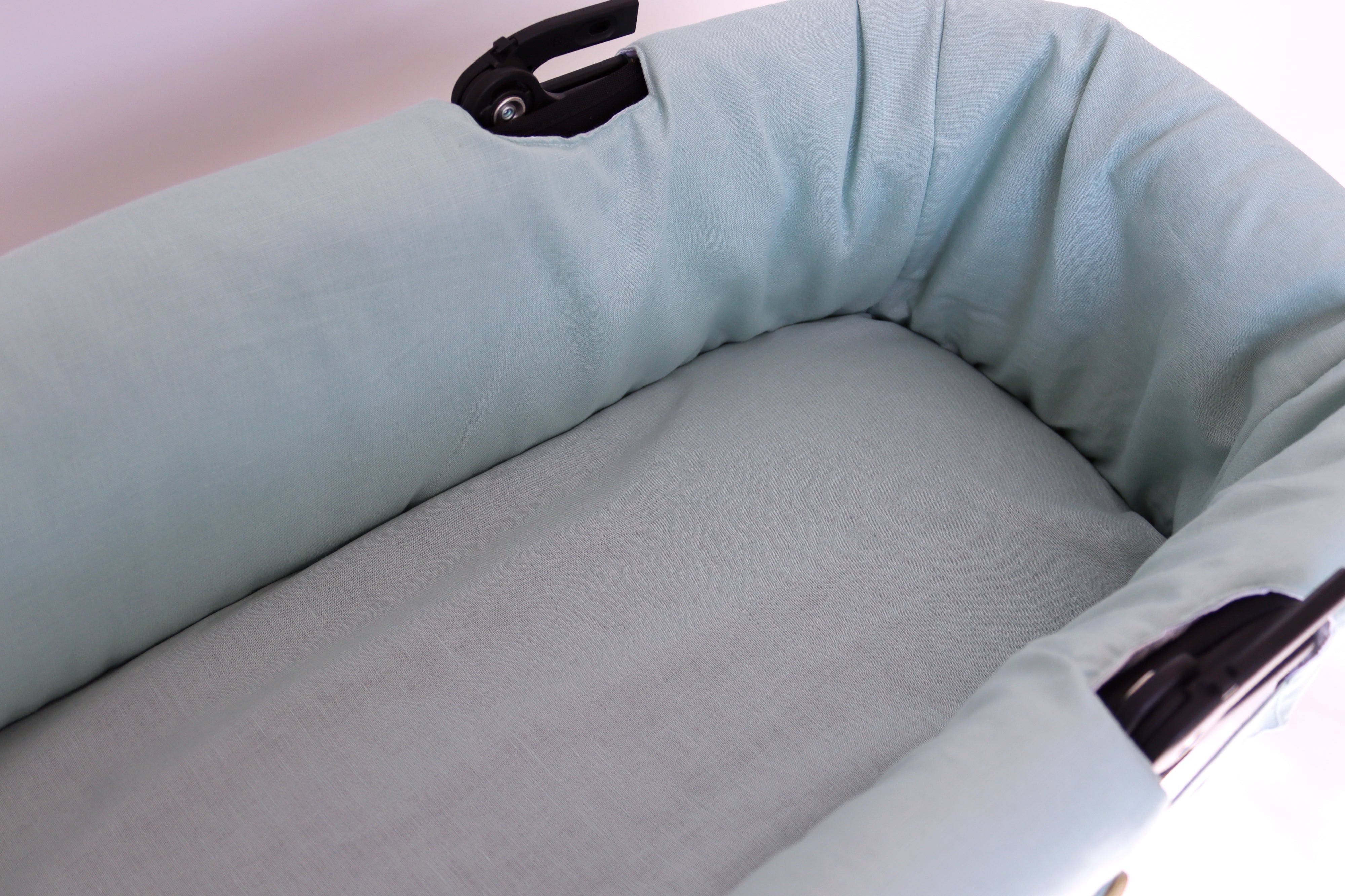 Funda cubrecapazo KAI lino verde