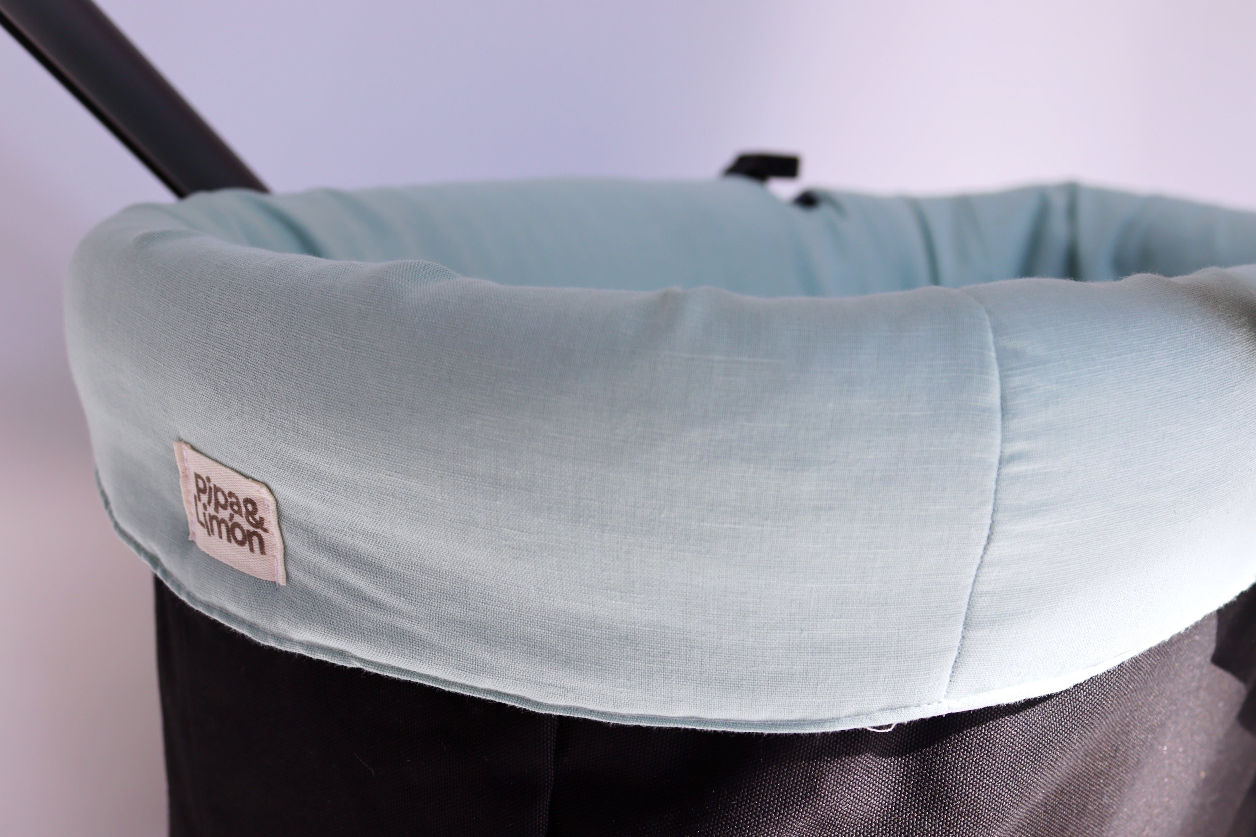 Funda cubrecapazo KAI lino verde