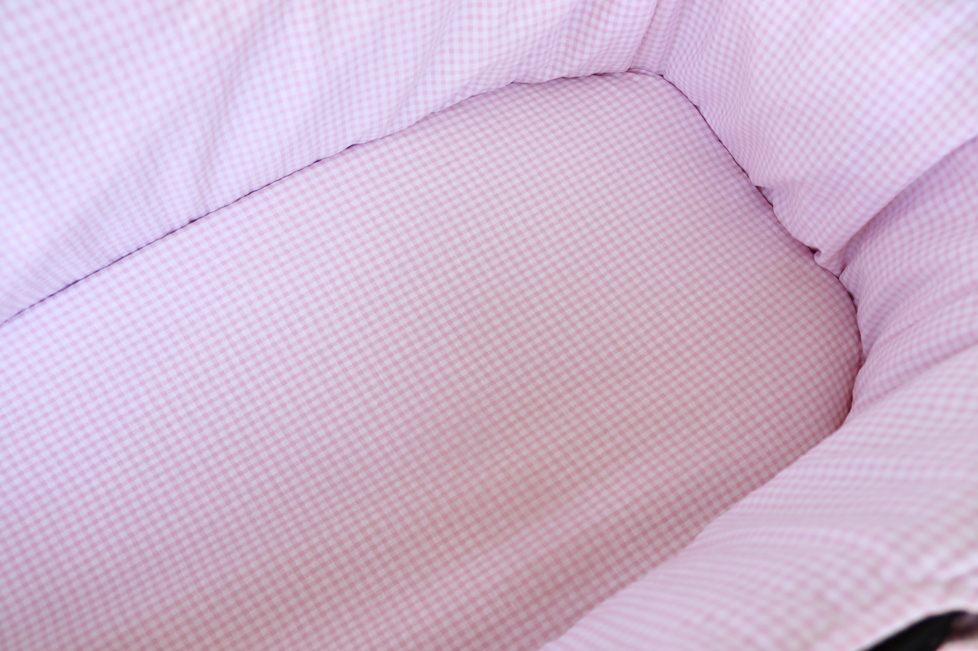 Funda cubrecapazo MINI VICHY ROSA