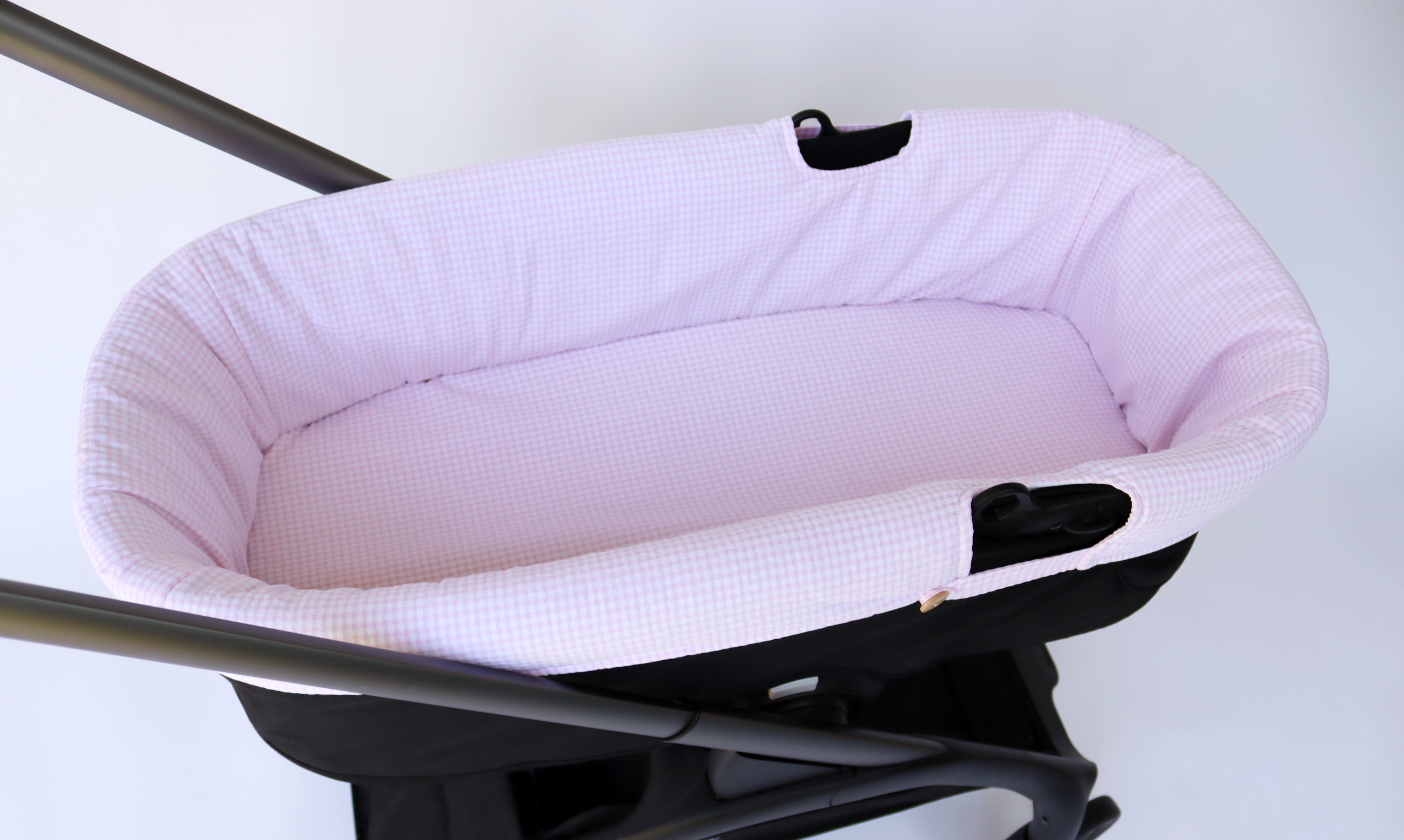 Funda cubrecapazo MINI VICHY ROSA