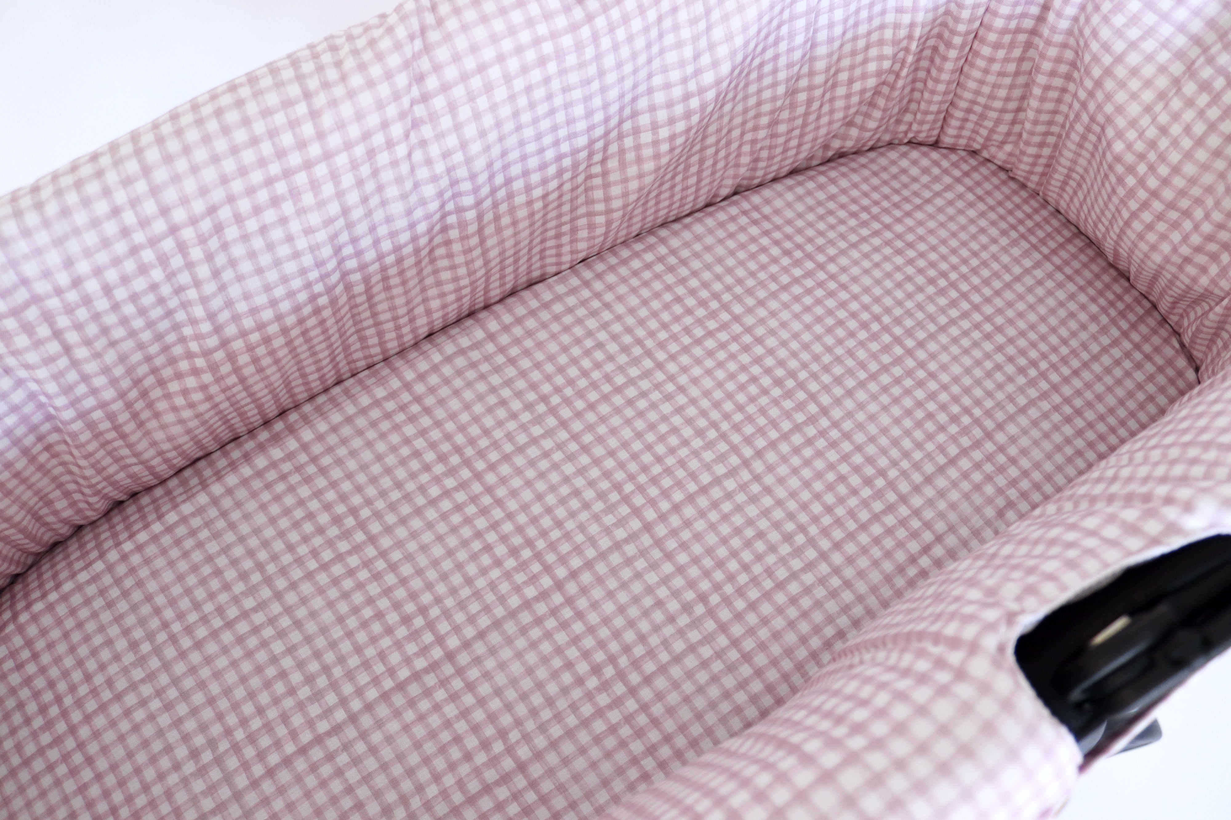 Funda cubrecapazo VICHY LILA