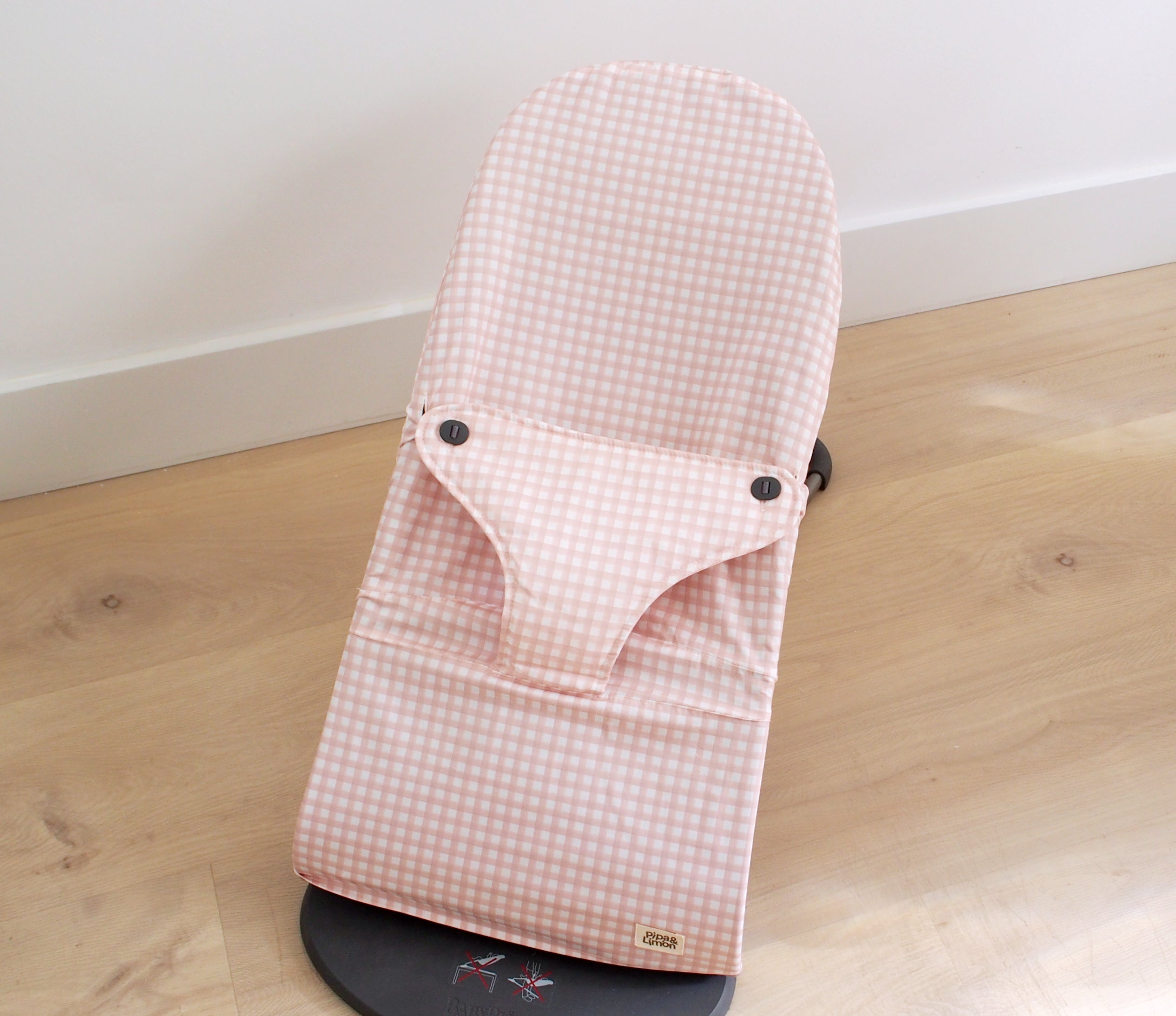 Funda hamaca Babybjörn VICHY ROSA PETAL