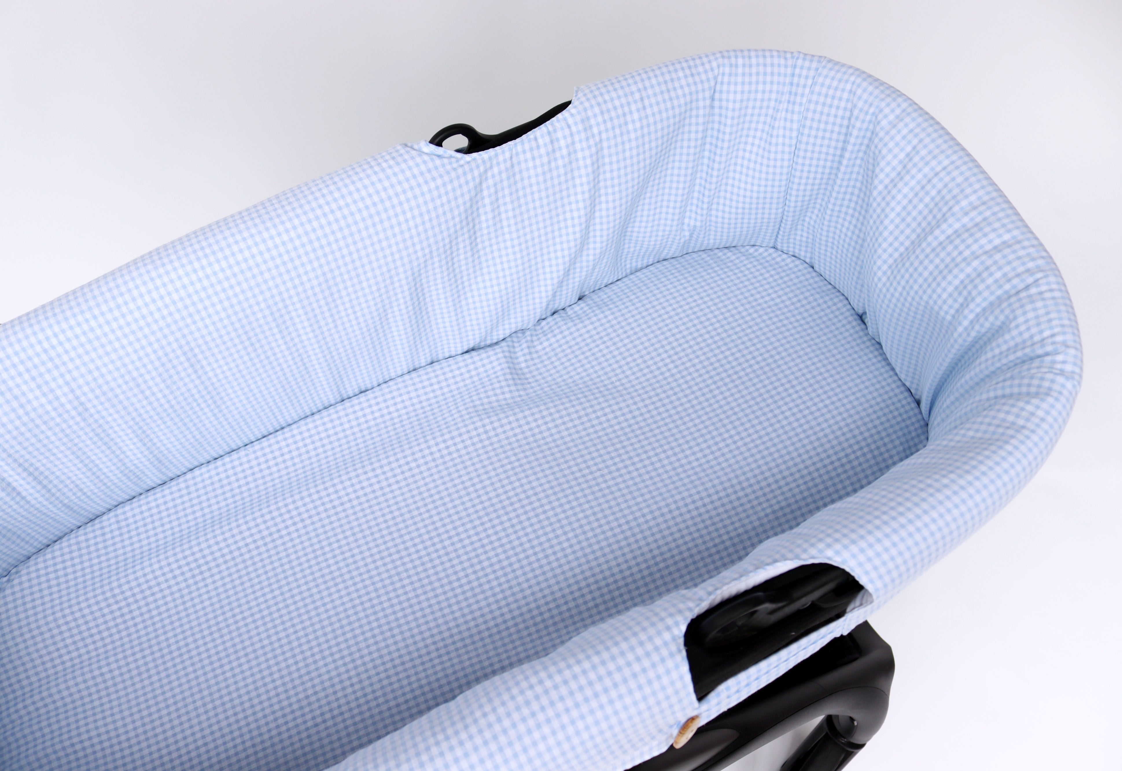 Funda cubrecapazo MINI VICHY AZUL