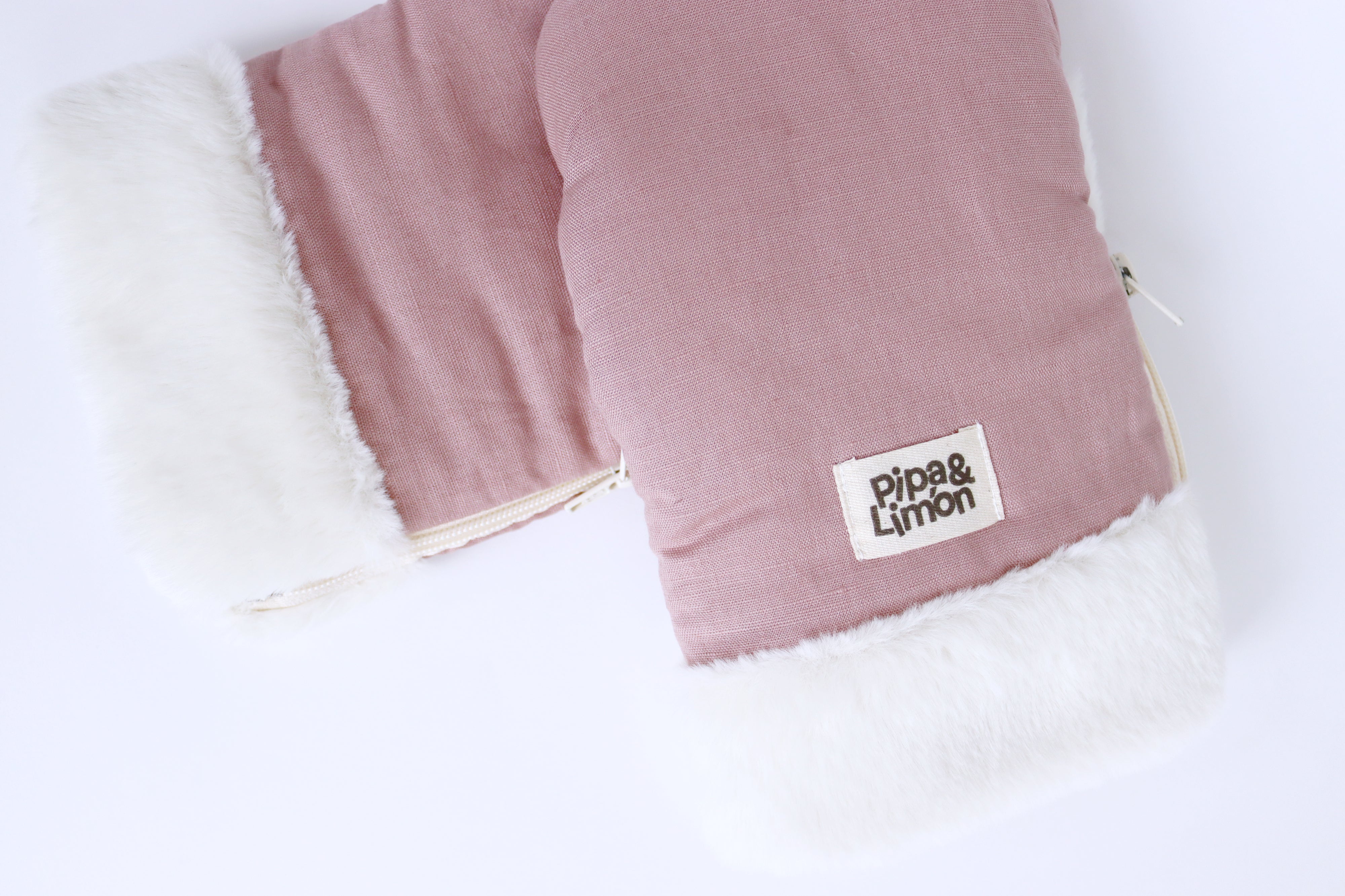 Manoplas carrito LINO ROSA NUDE