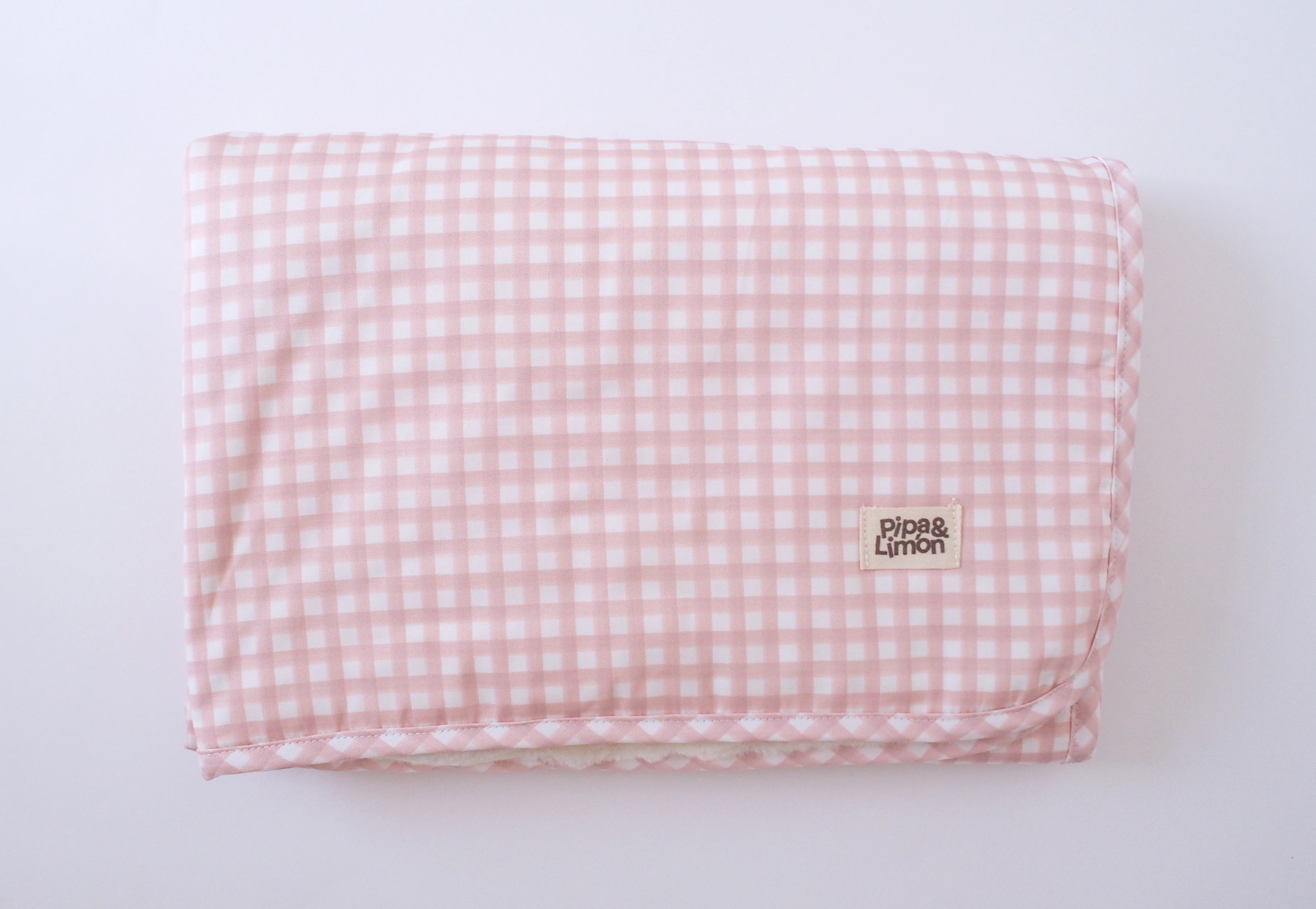 Manta pelito VICHY ROSA PETAL