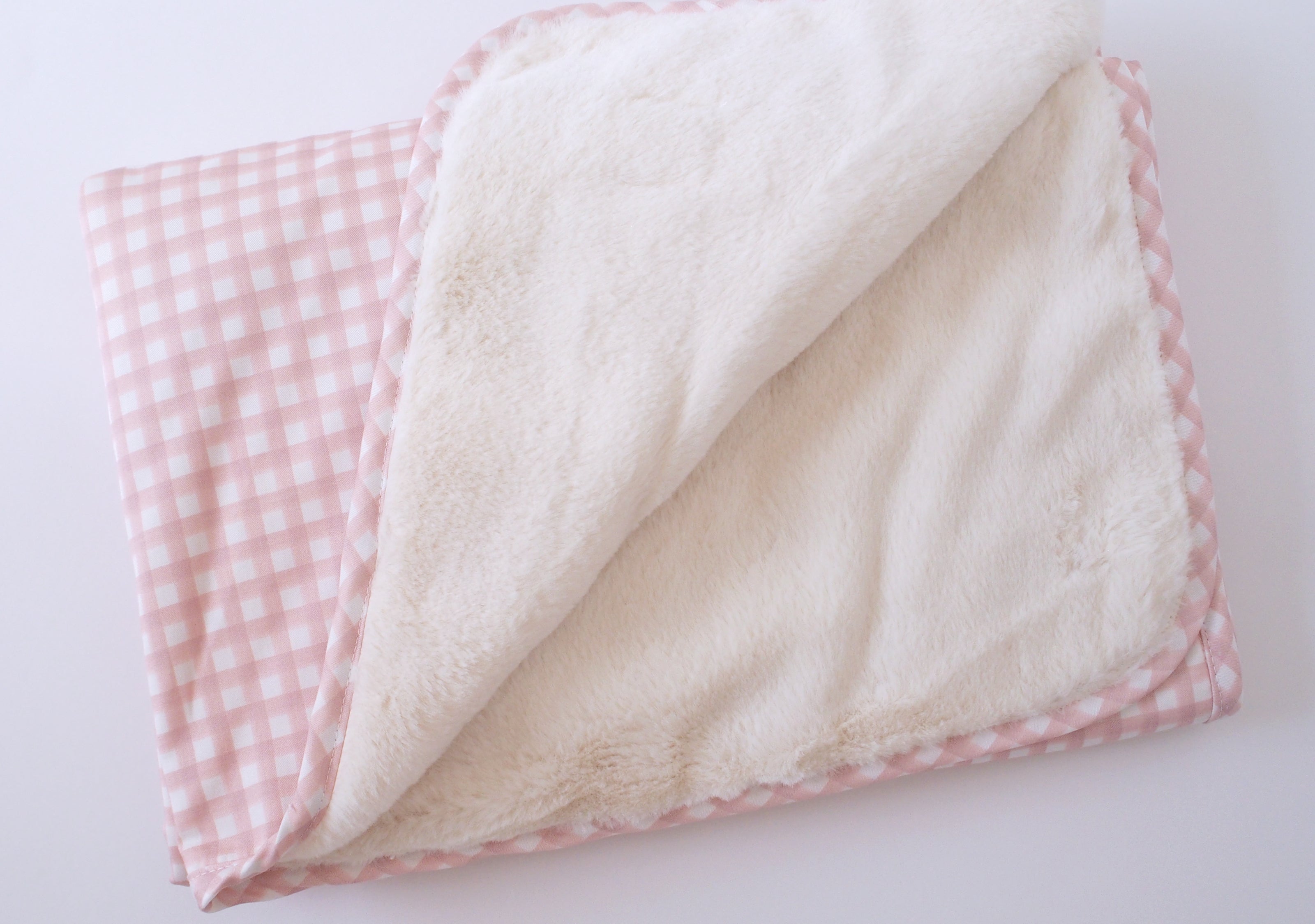 Manta pelito VICHY ROSA PETAL