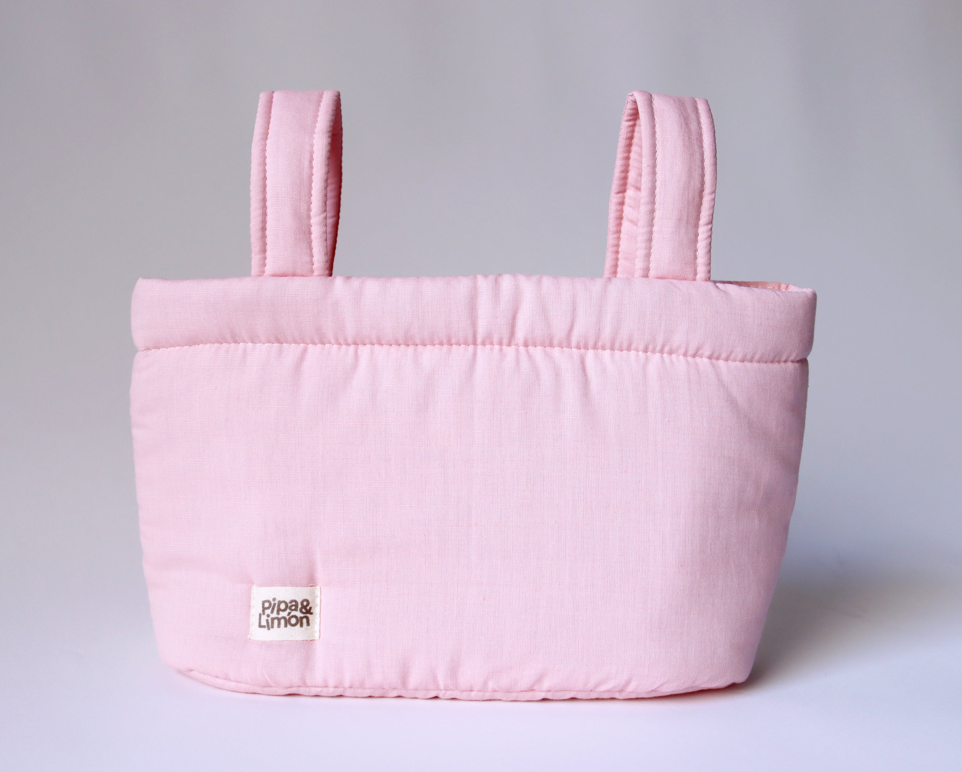 Mini bag BIRDS lino rosa