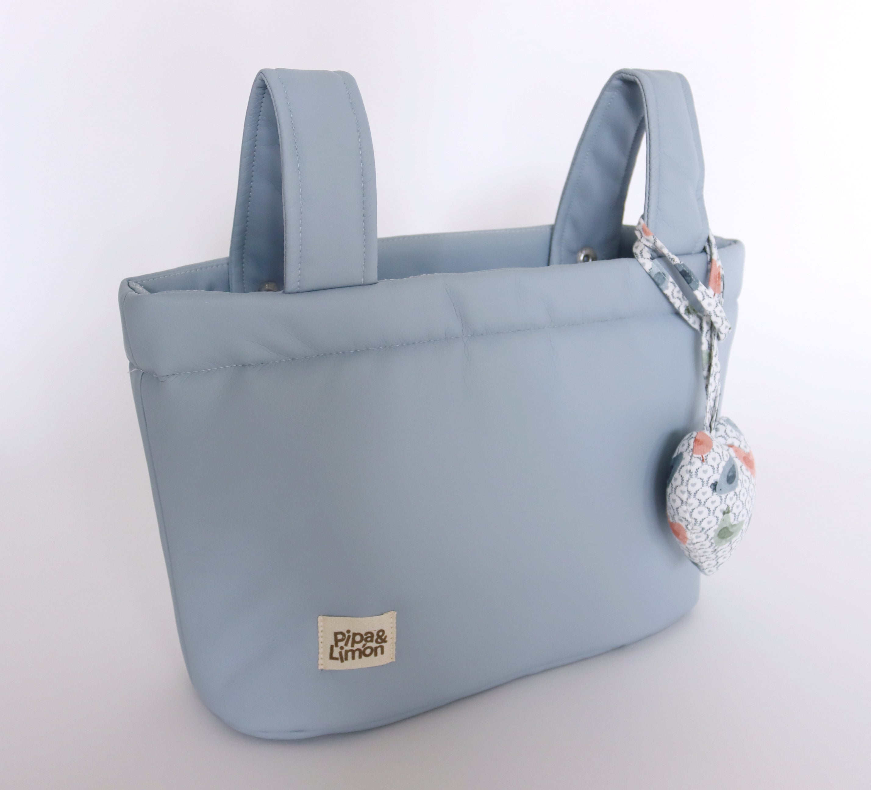 Mini bag POLIPIEL AZUL EMPOLVADO