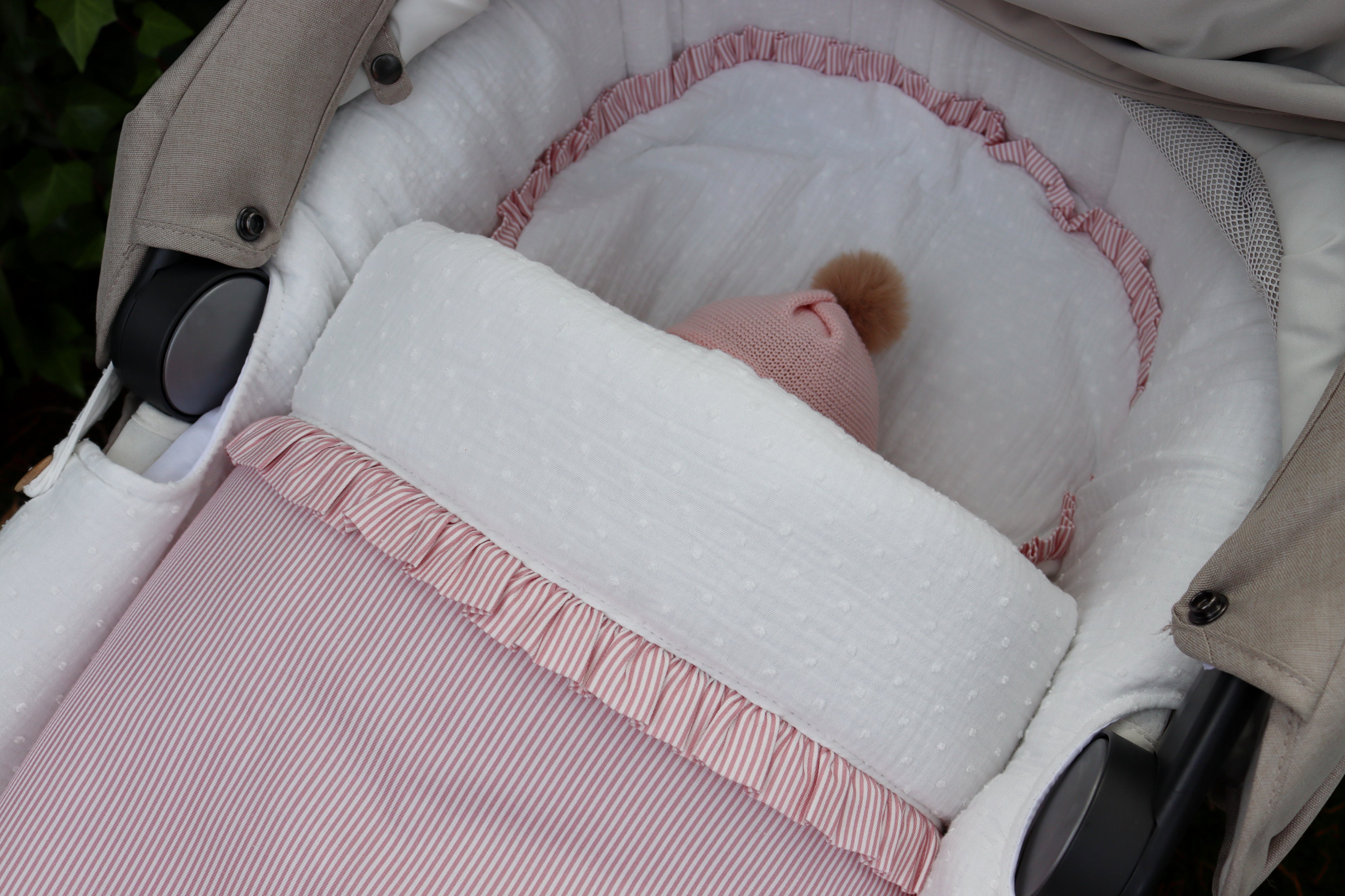 Saco invierno PINK STRIPES