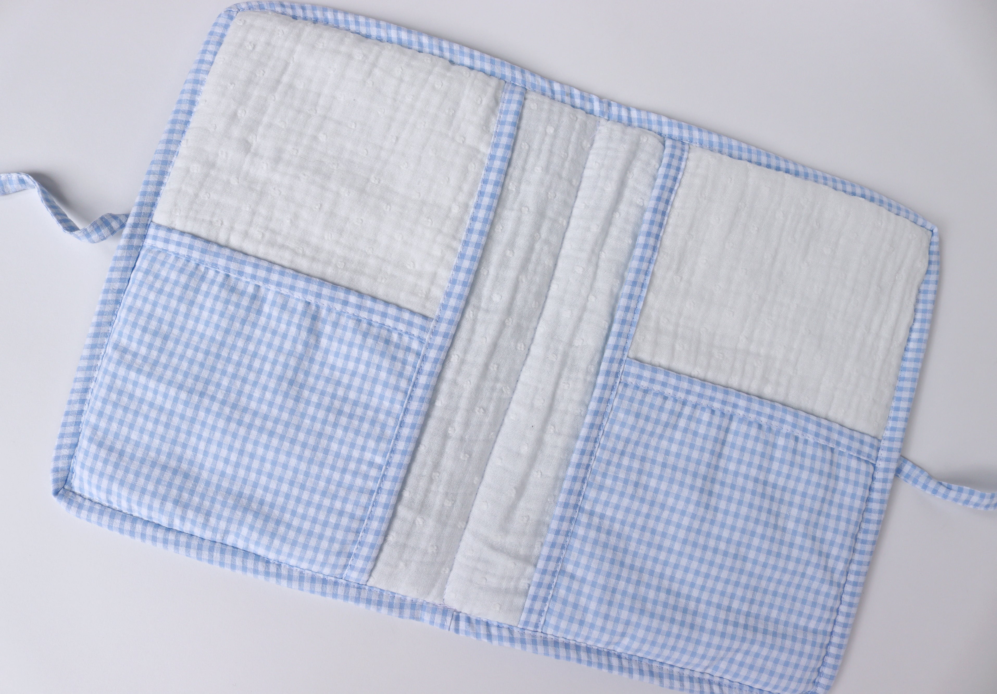 Portadocumentos MINI VICHY AZUL