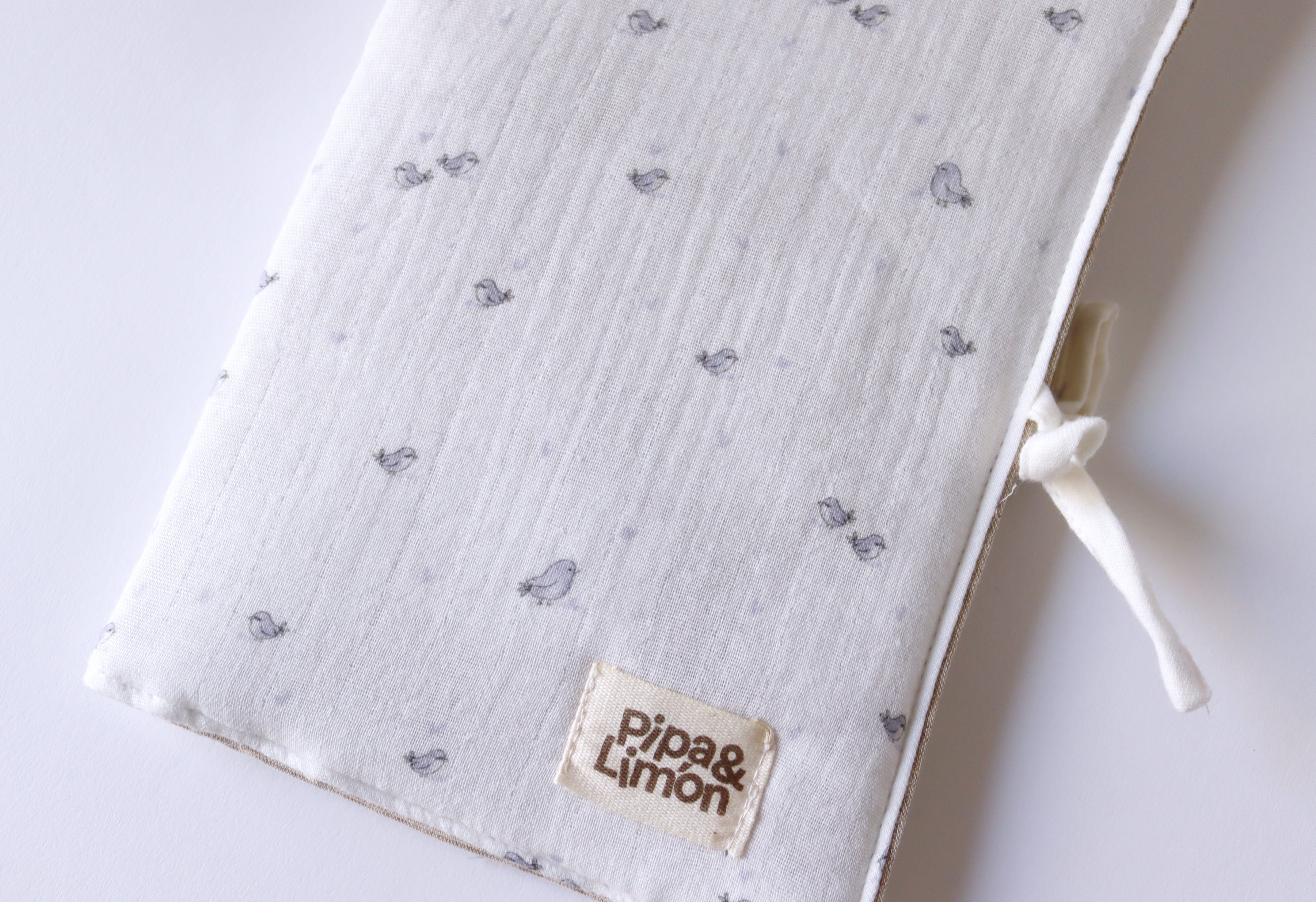 Porta pañales/toallitas BIRDS azul