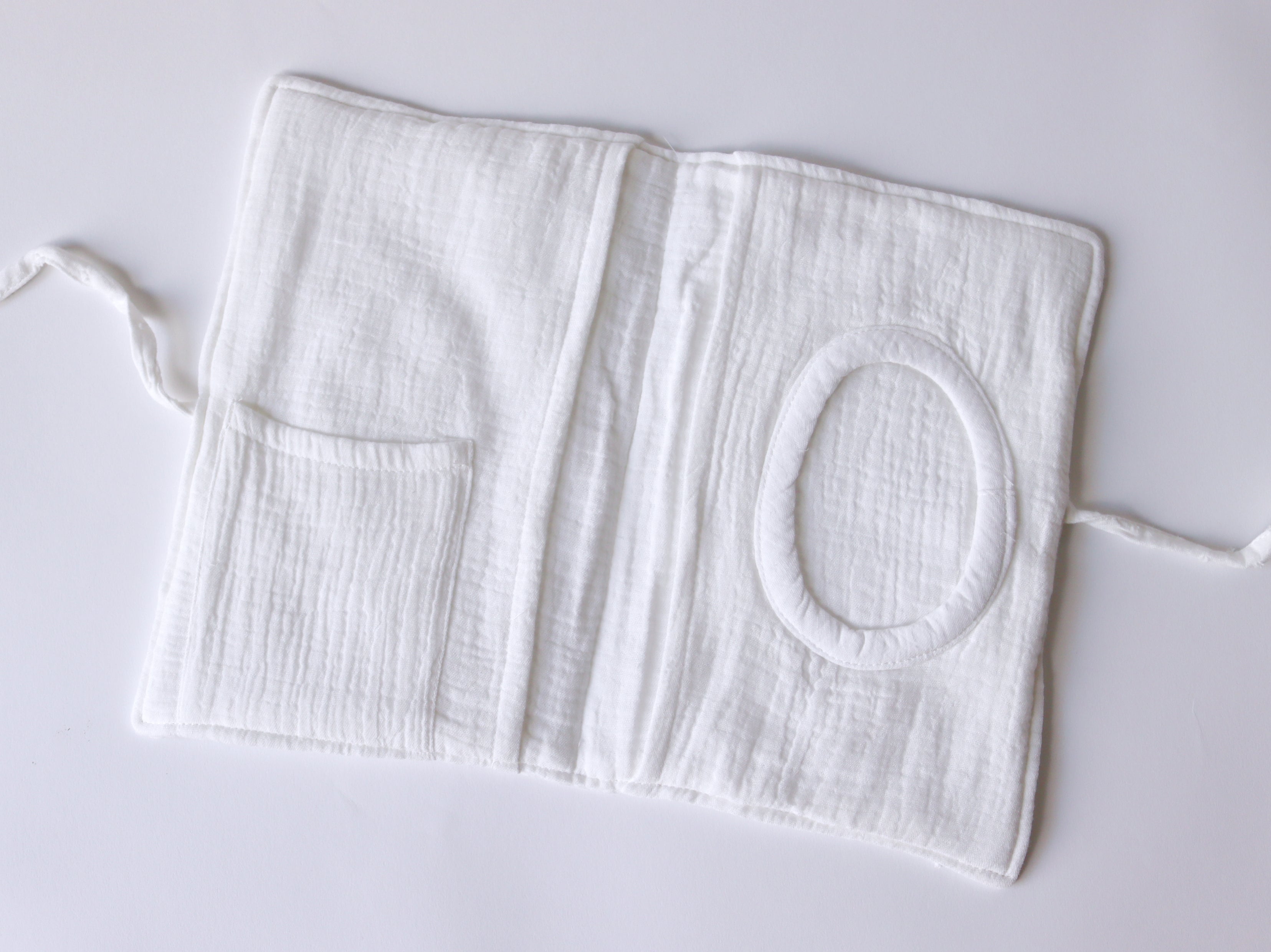 Porta pañales/toallitas PLUMETI BLANCO