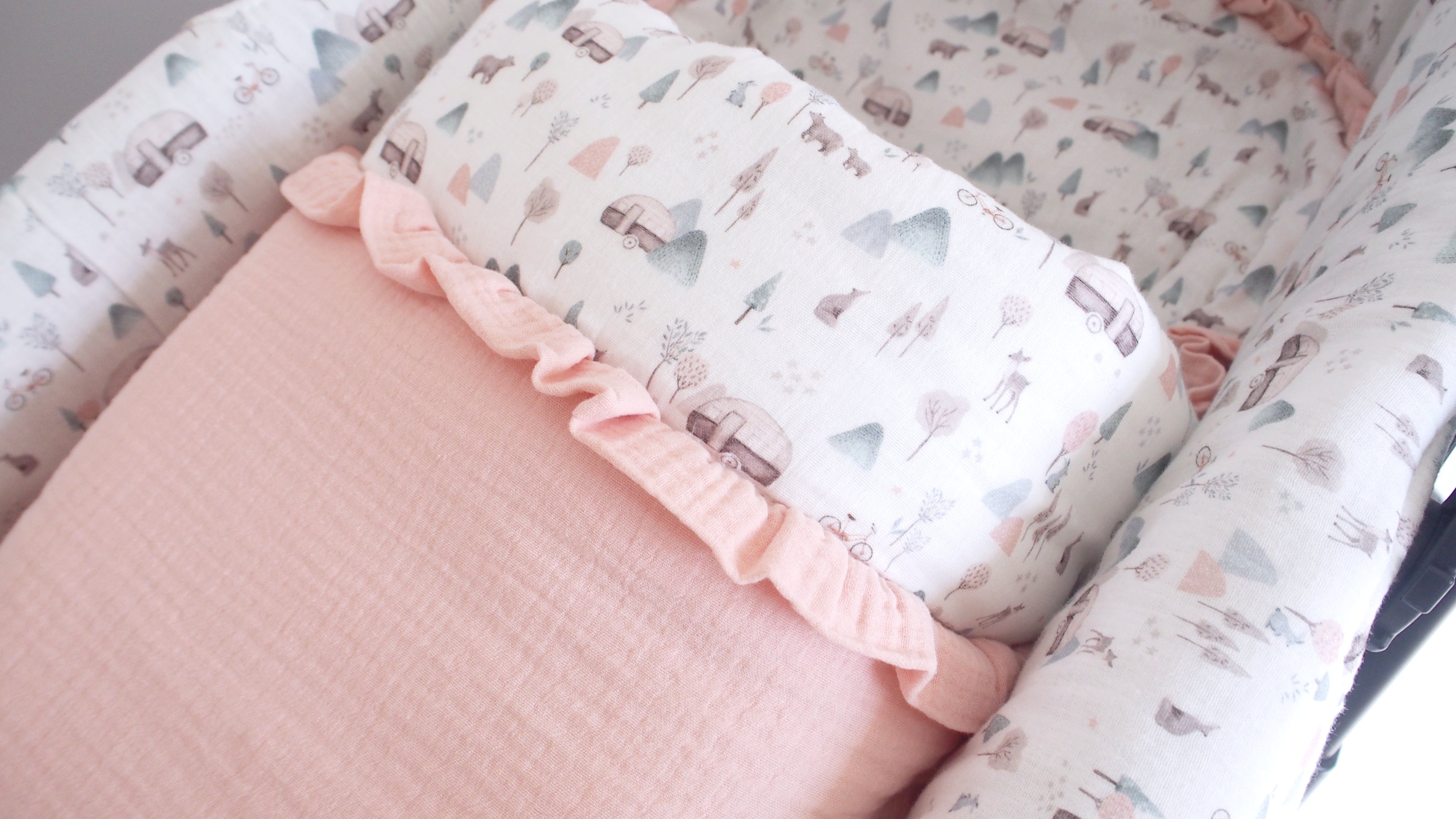 Saco entretiempo FOREST rosa