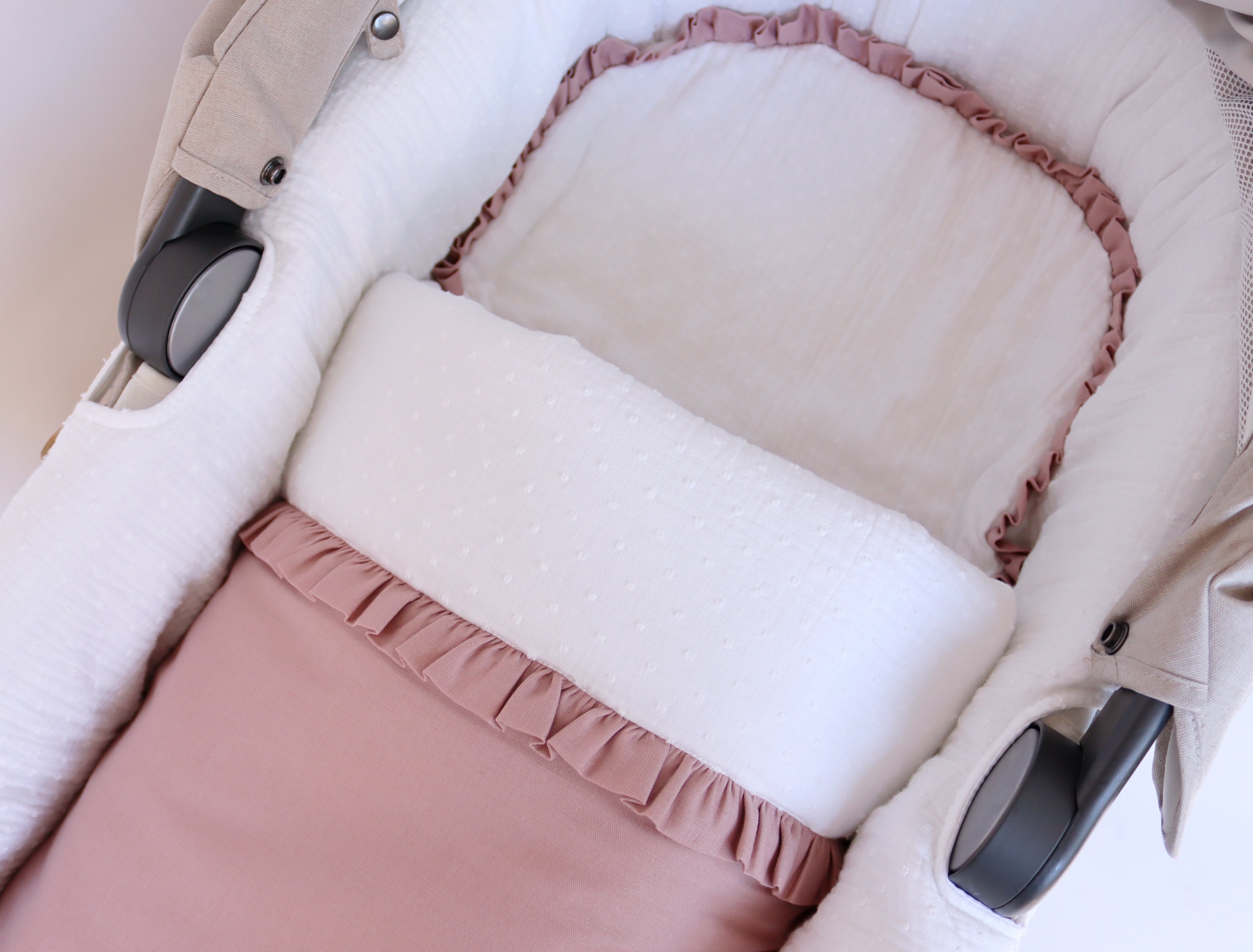 Saco invierno LINO ROSA NUDE