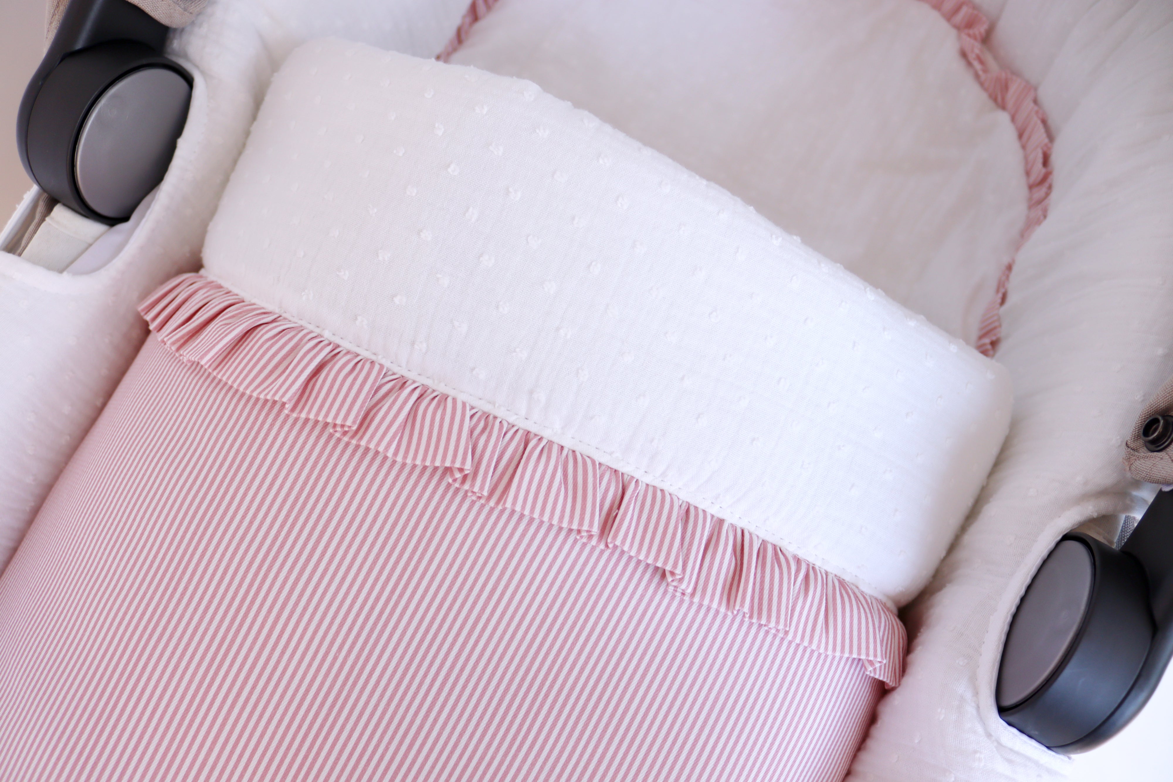 Saco invierno PINK STRIPES