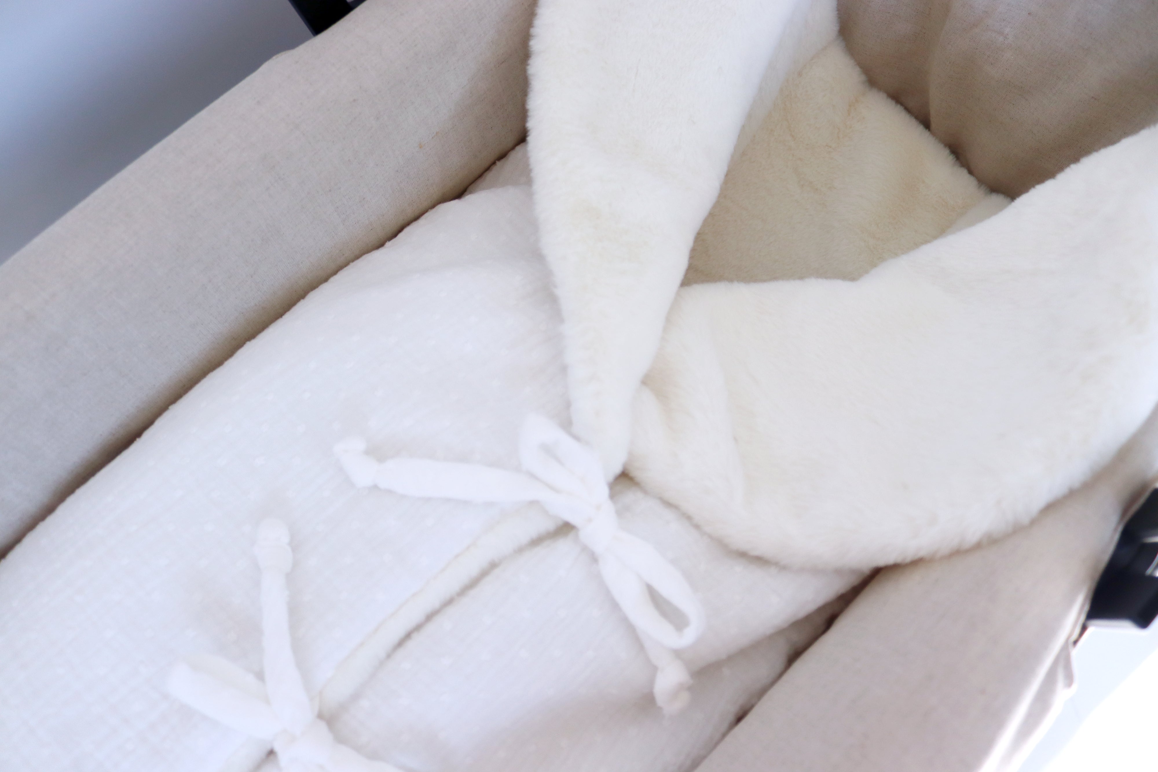 Saco polar PLUMETI BLANCO