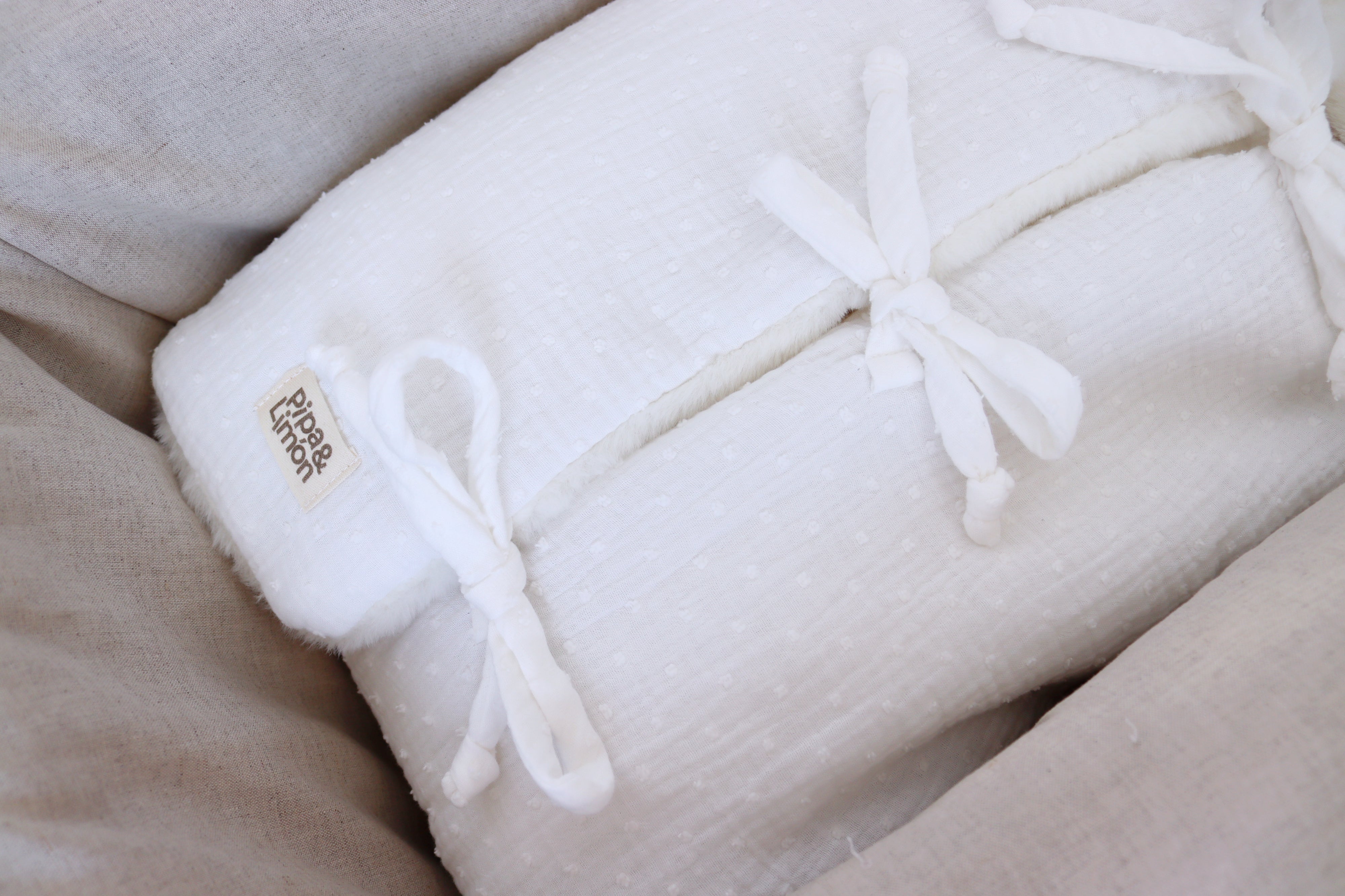 Saco polar PLUMETI BLANCO